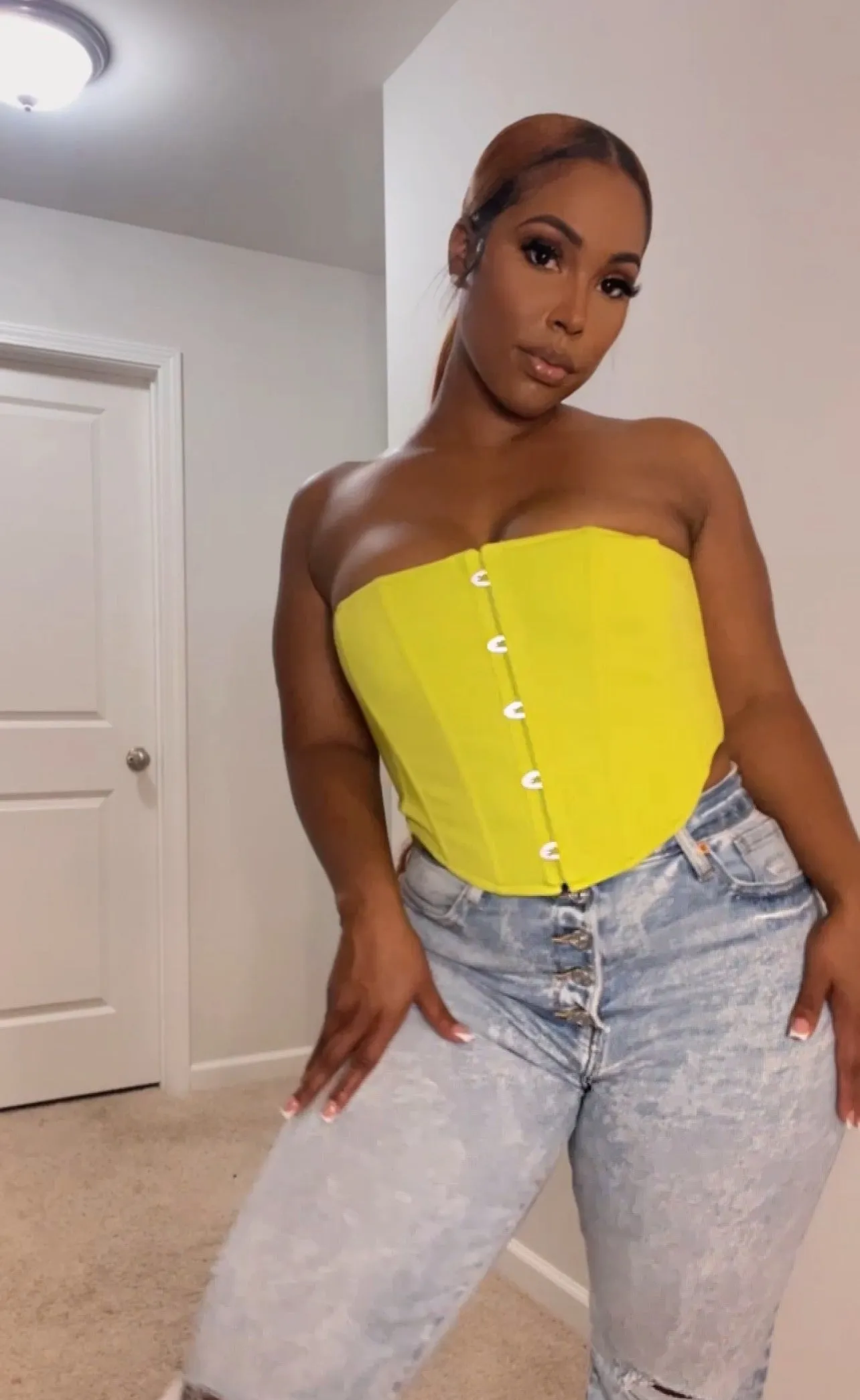 90'S Vintage Stretch Jeans