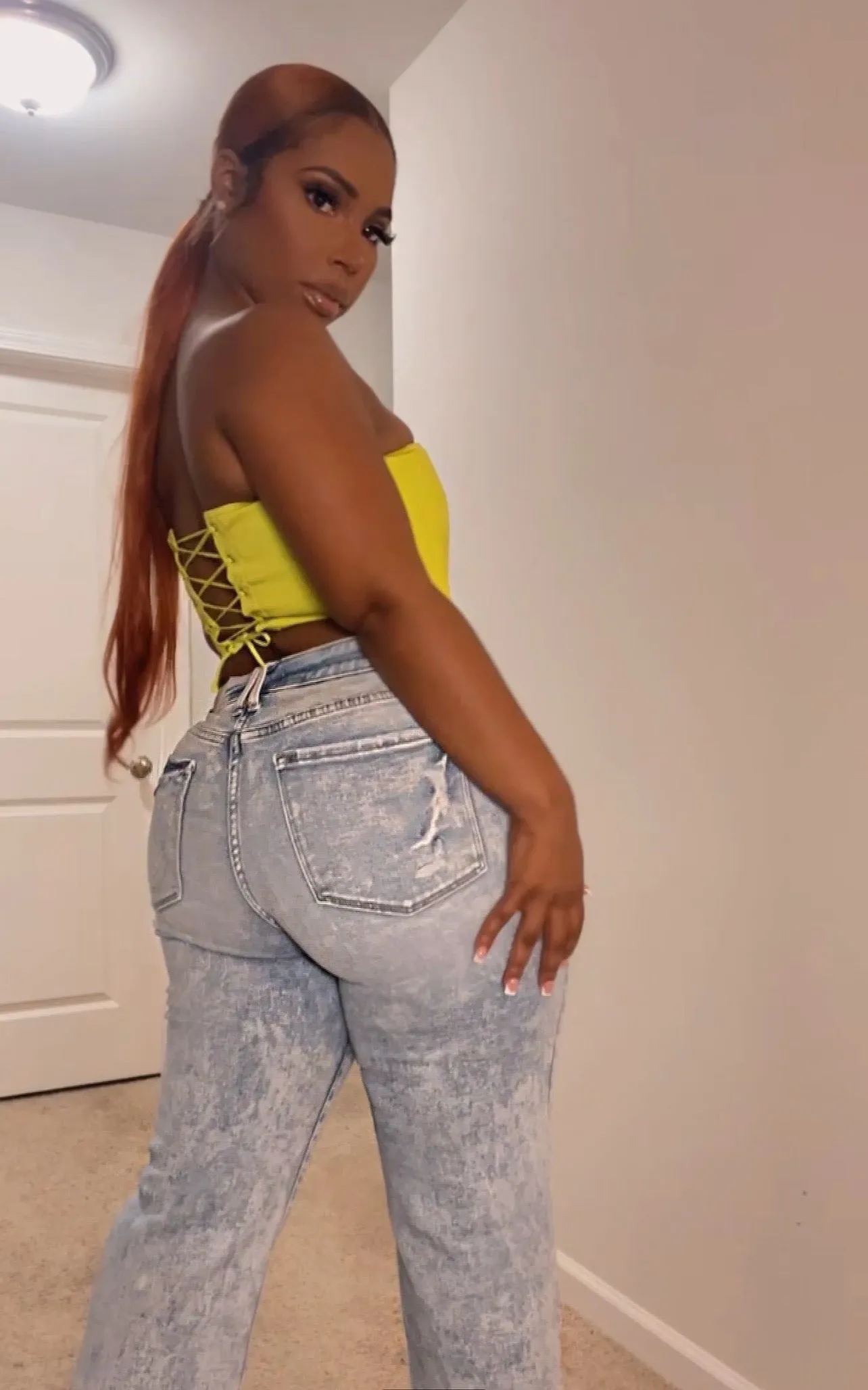 90'S Vintage Stretch Jeans