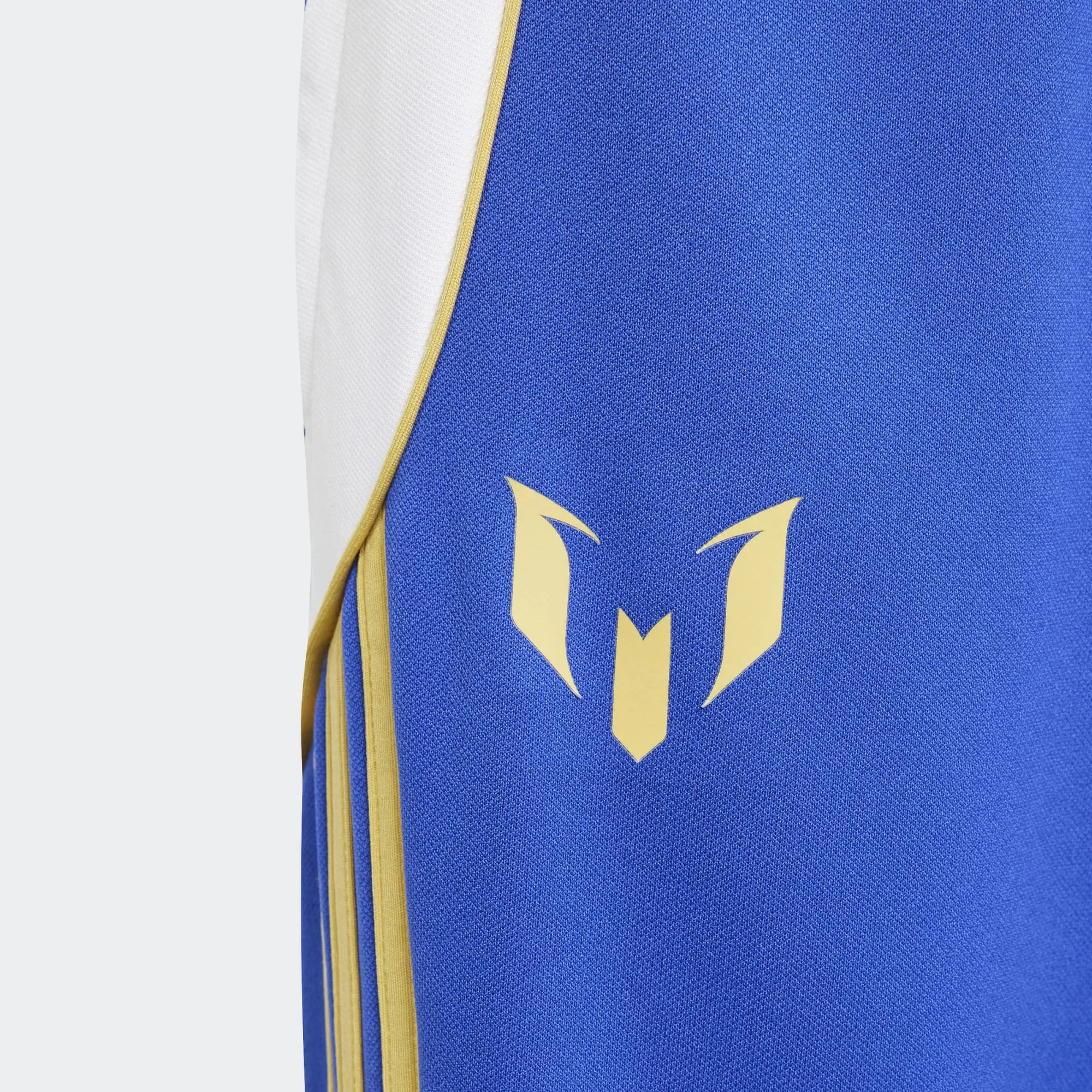 Adidas Junior Messi Tracksuit Pants Semi Blue Burst/White