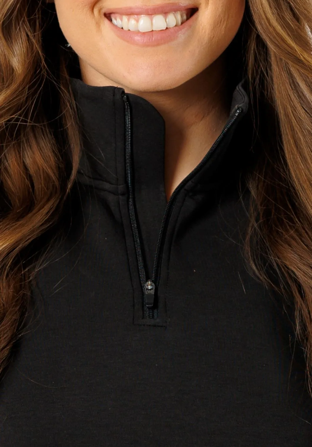 AirFit™ Rest Day Half Zip Sweatshirt Black