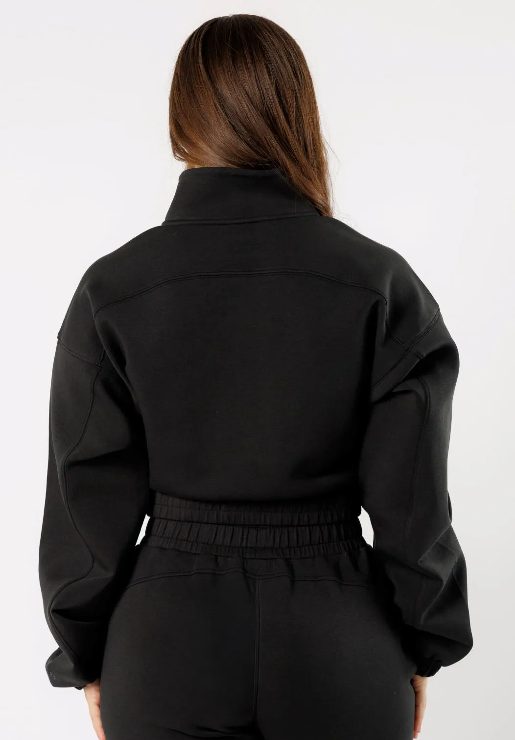 AirFit™ Rest Day Half Zip Sweatshirt Black