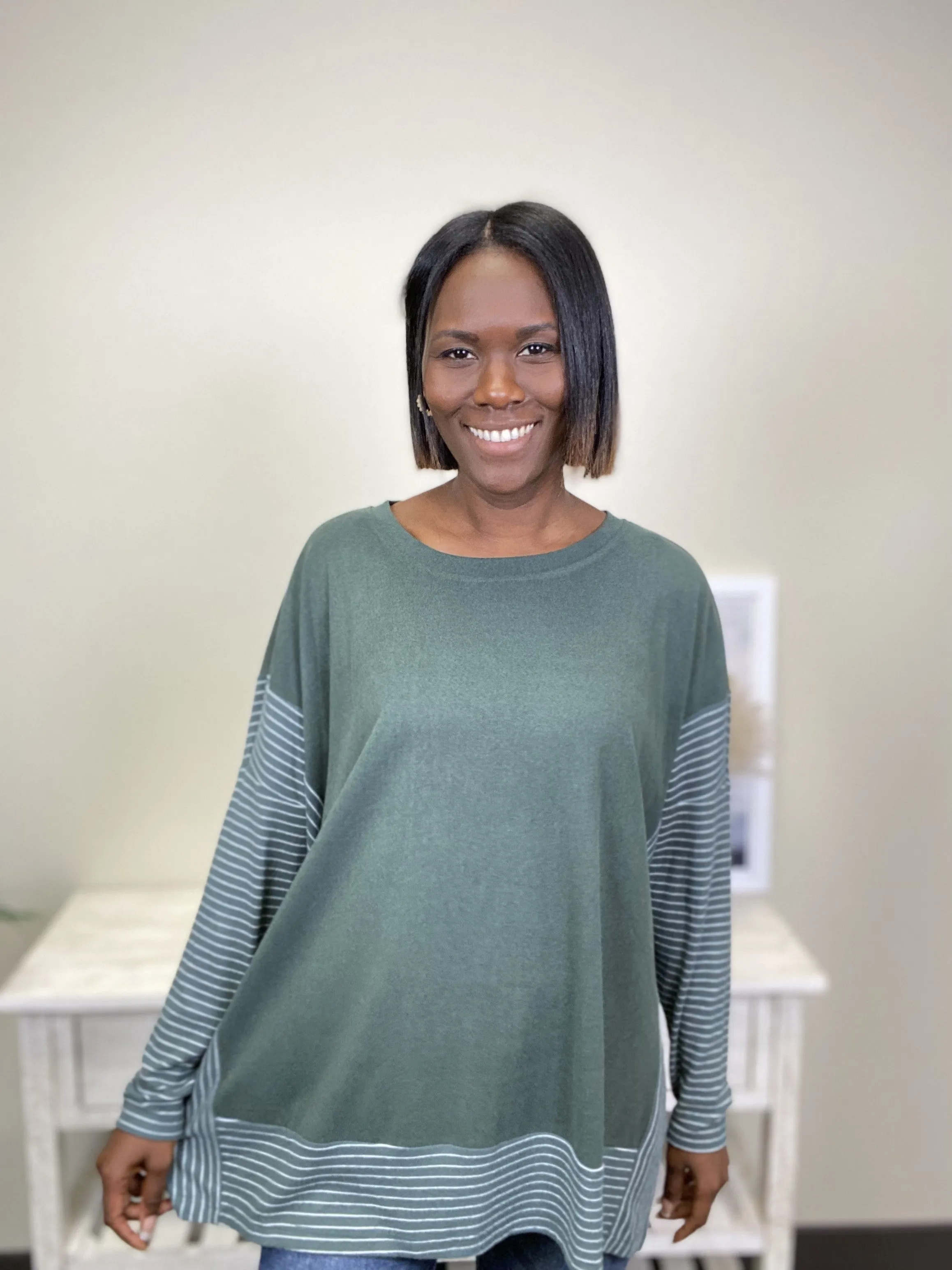 Anytime Anyplace Long Sleeve Top * Final Sale*