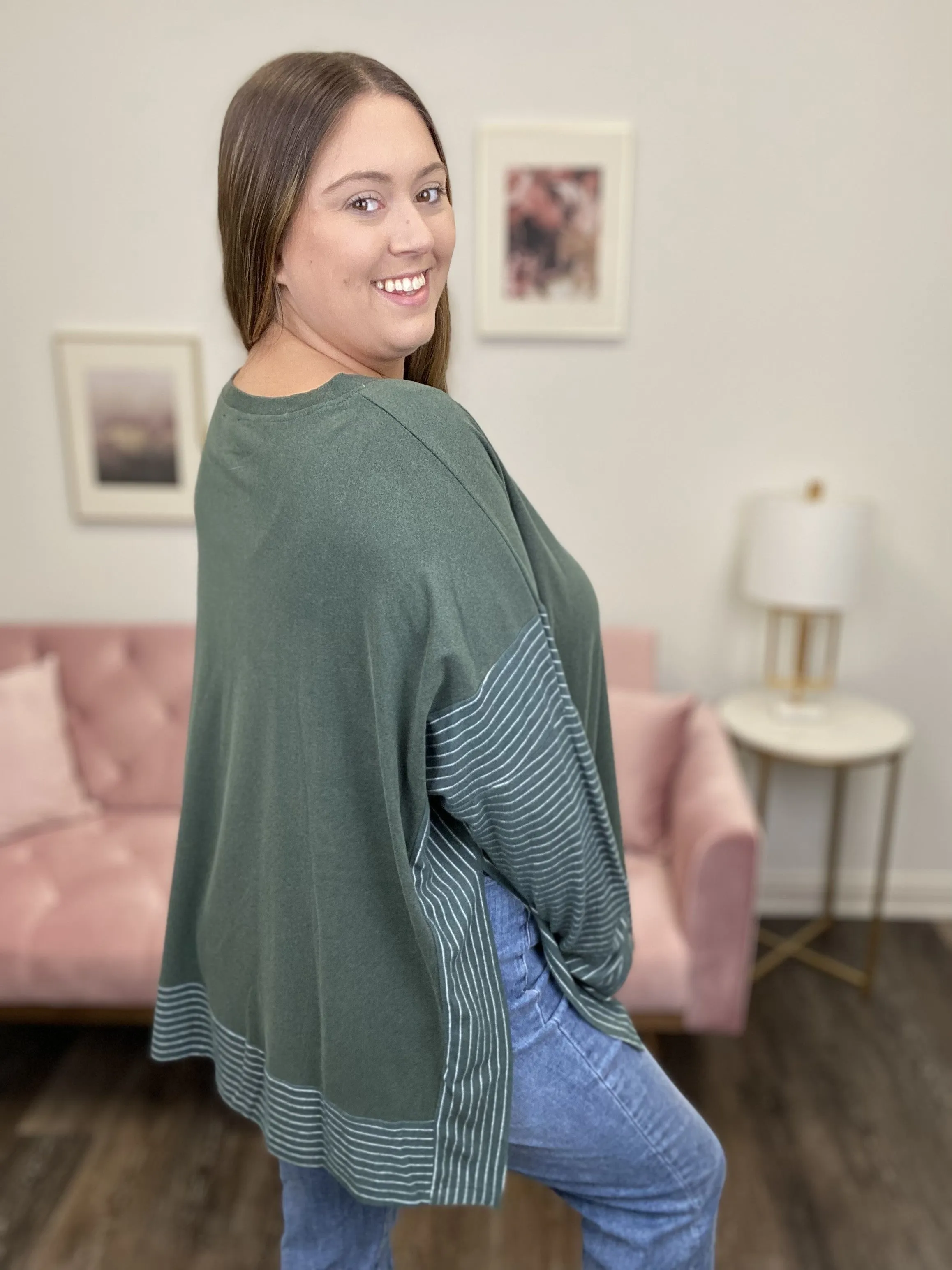 Anytime Anyplace Long Sleeve Top * Final Sale*