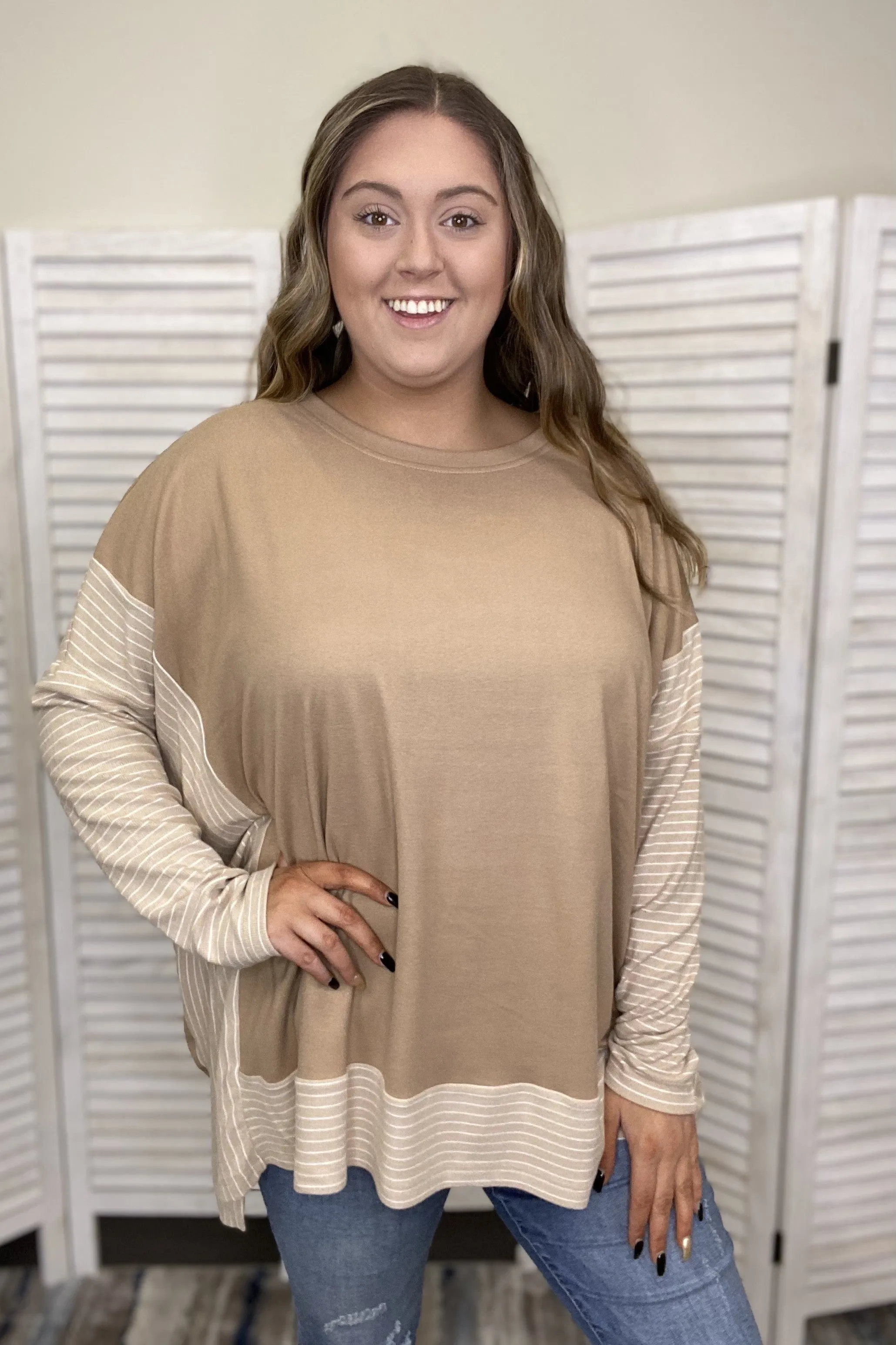 Anytime Anyplace Long Sleeve Top * Final Sale*