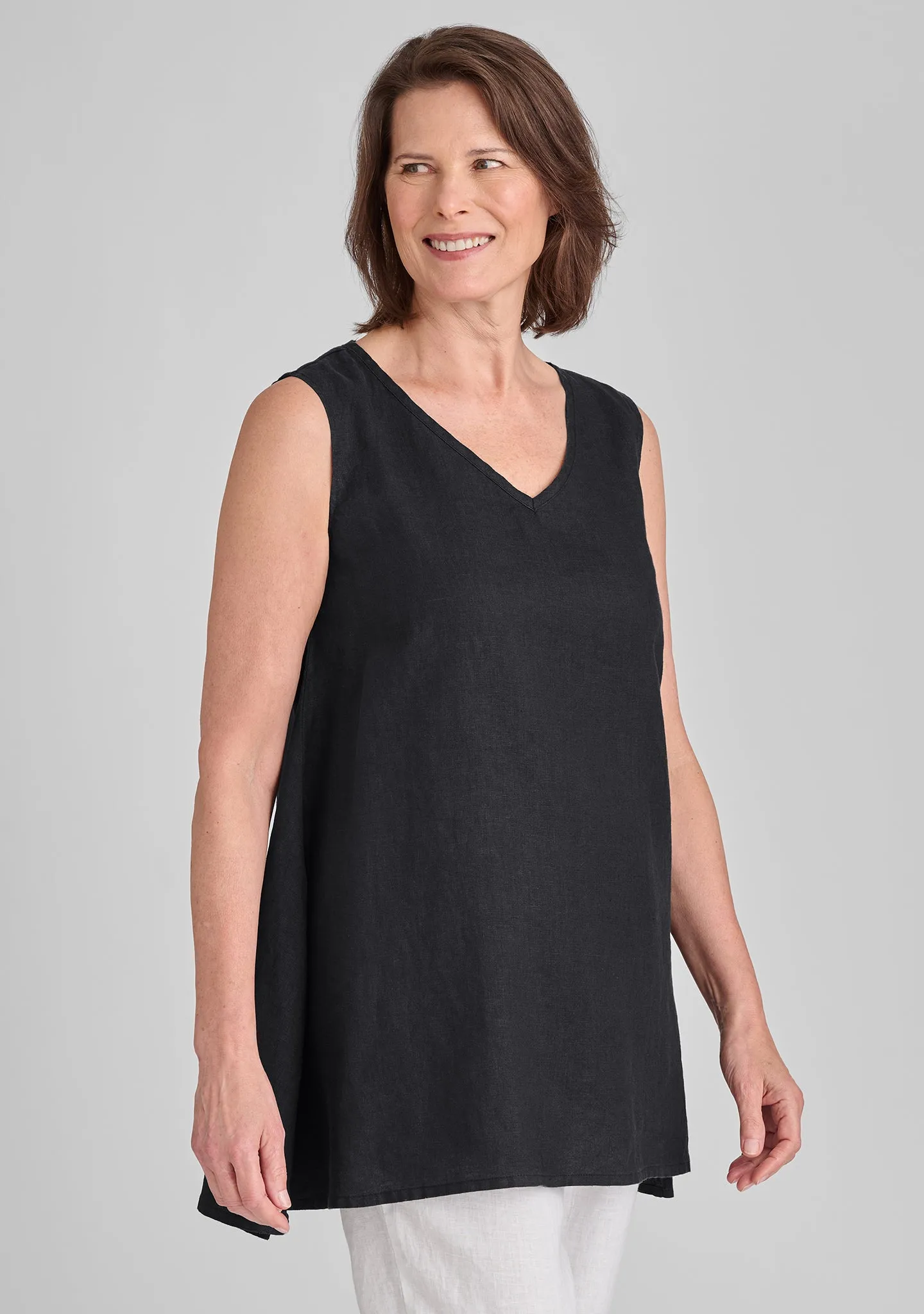 Artistic Tunic - Linen Tank