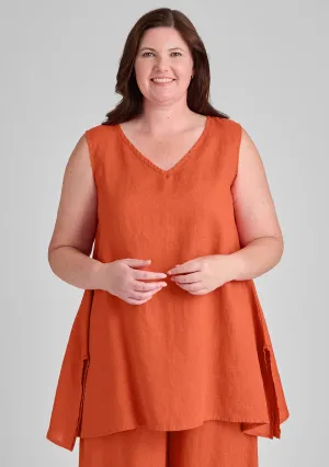 Artistic Tunic - Linen Tank