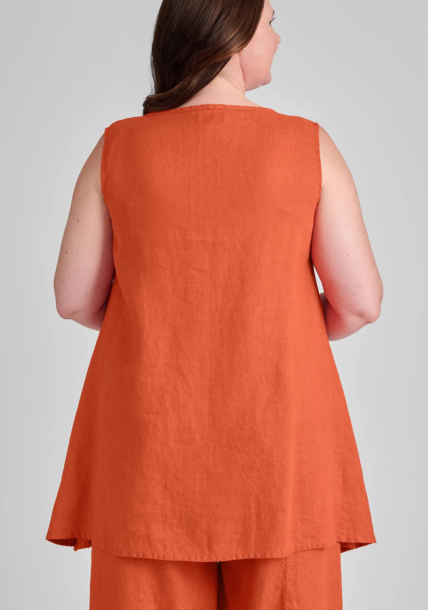 Artistic Tunic - Linen Tank