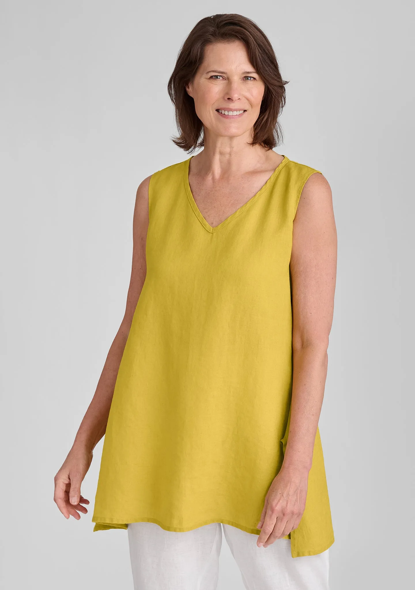 Artistic Tunic - Linen Tank