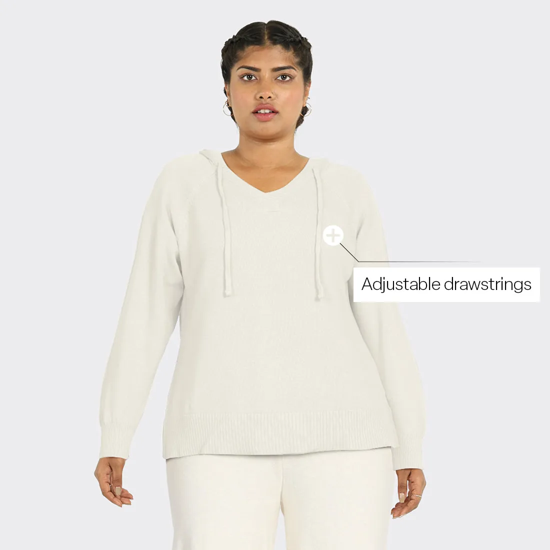 At-Ease Hoodie - Crop