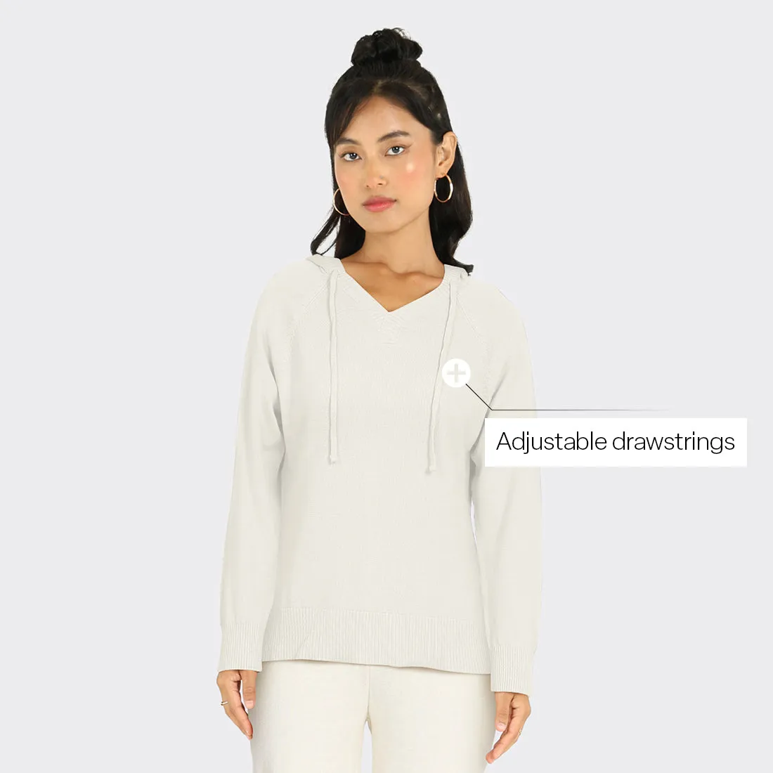 At-Ease Hoodie - Crop