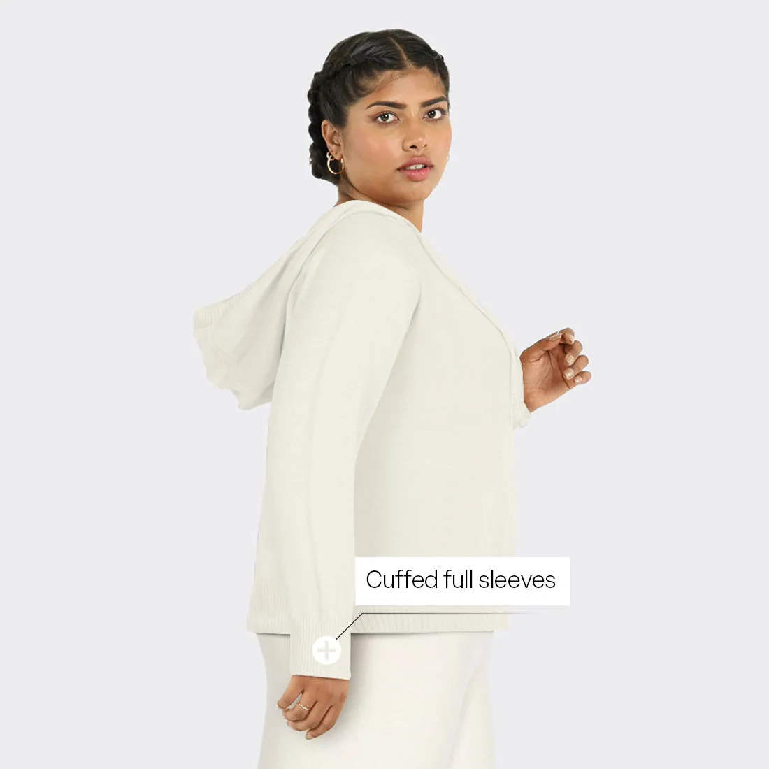 At-Ease Hoodie - Crop