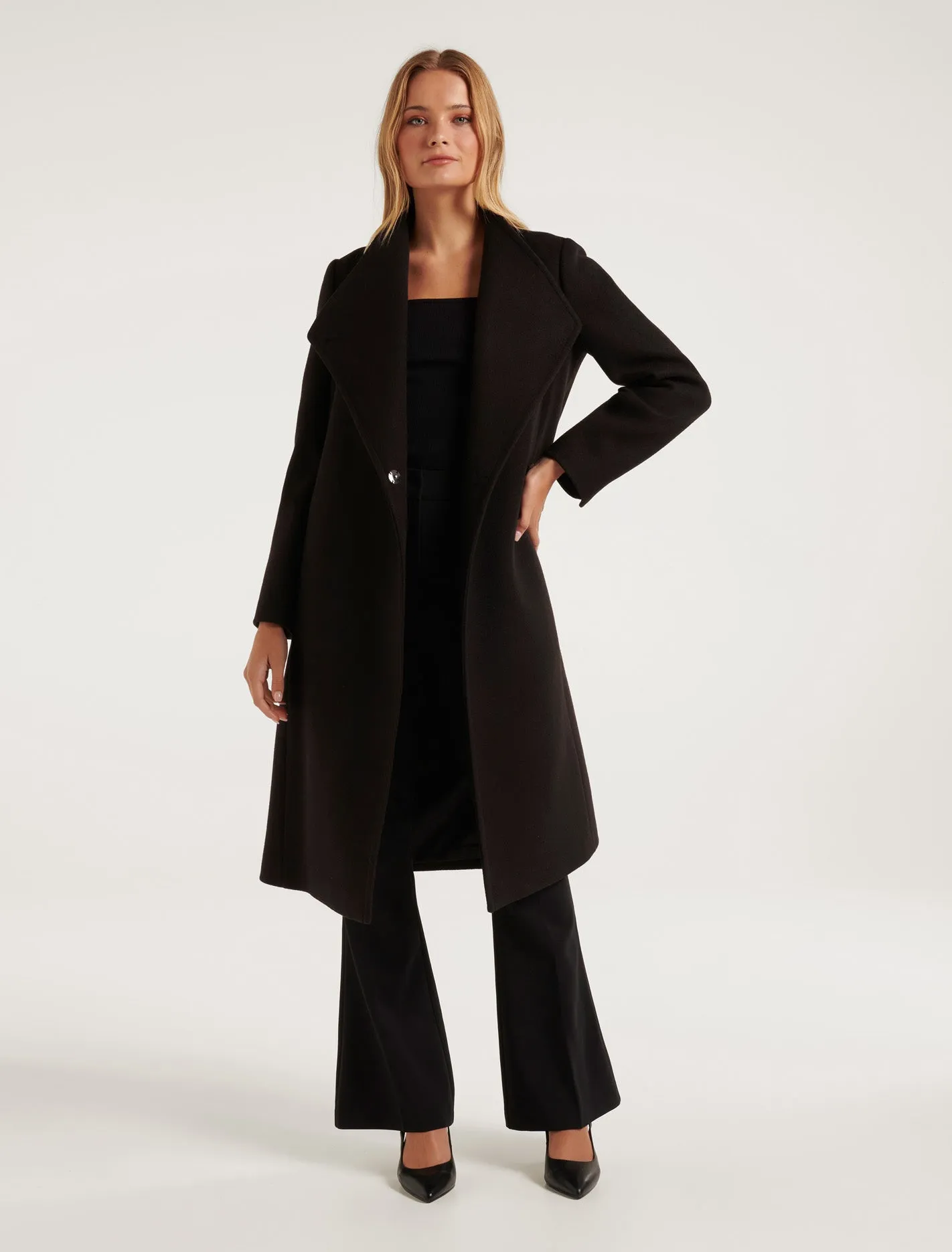 Bridget Funnel Neck Coat