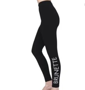 BRUNETTE THE LABEL - Black Leggings