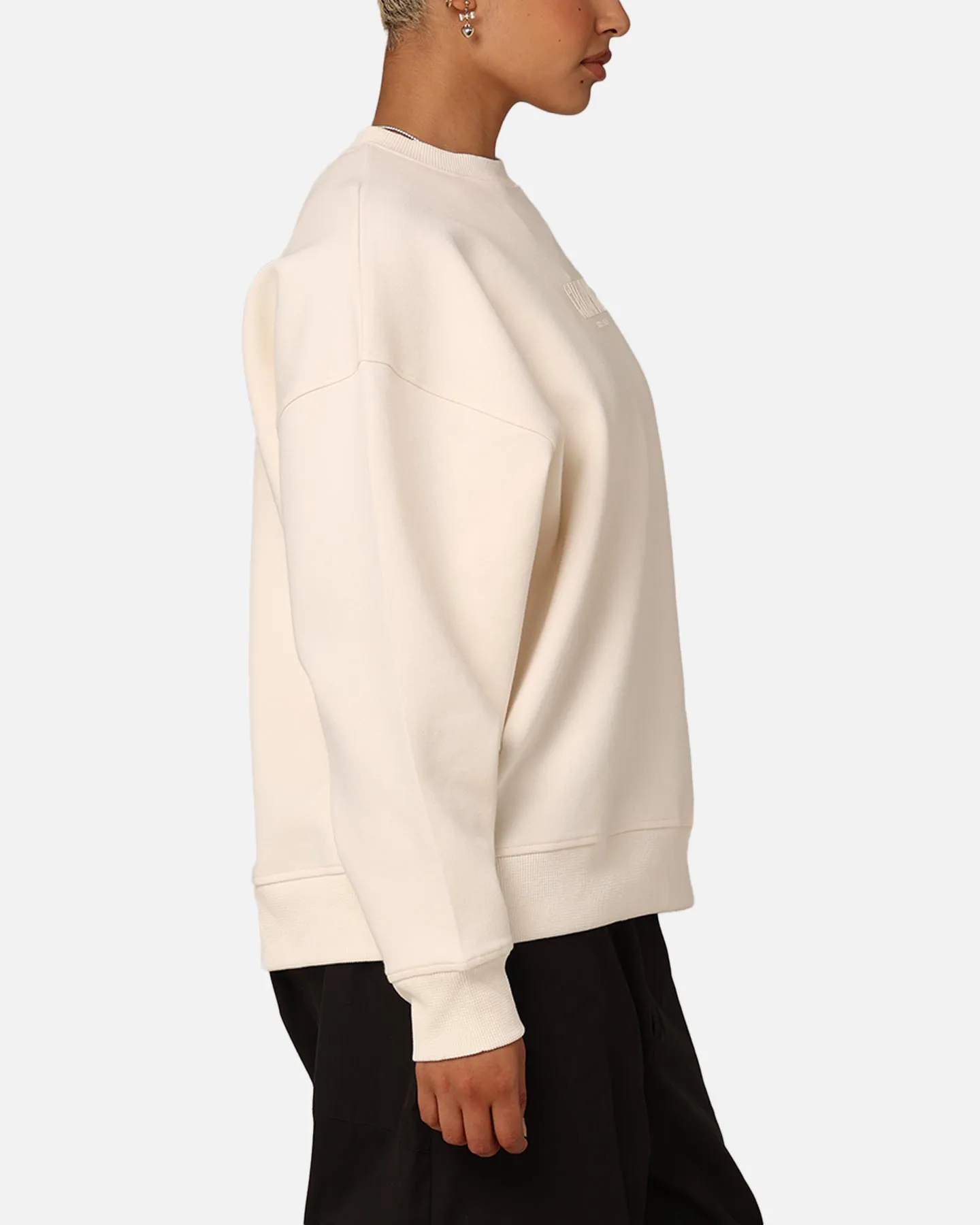Champion Women's Rochester Base Crewneck White Ferrari