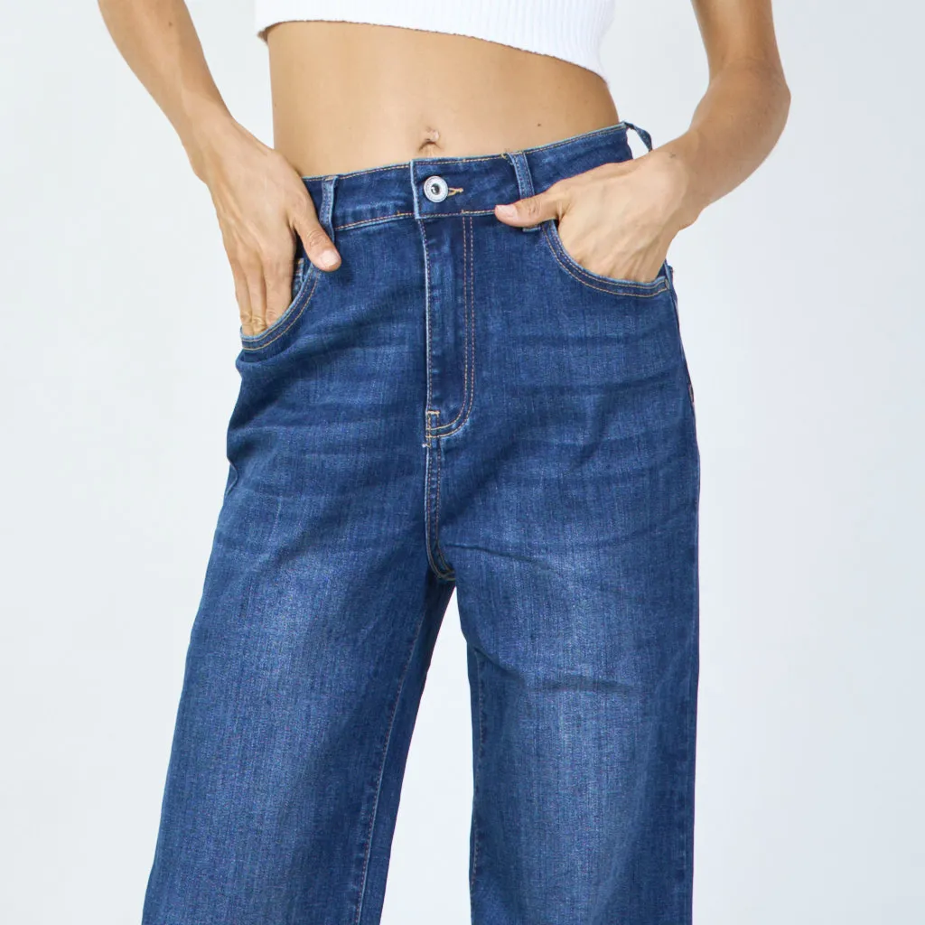 Classic straight leg jeans wholesale