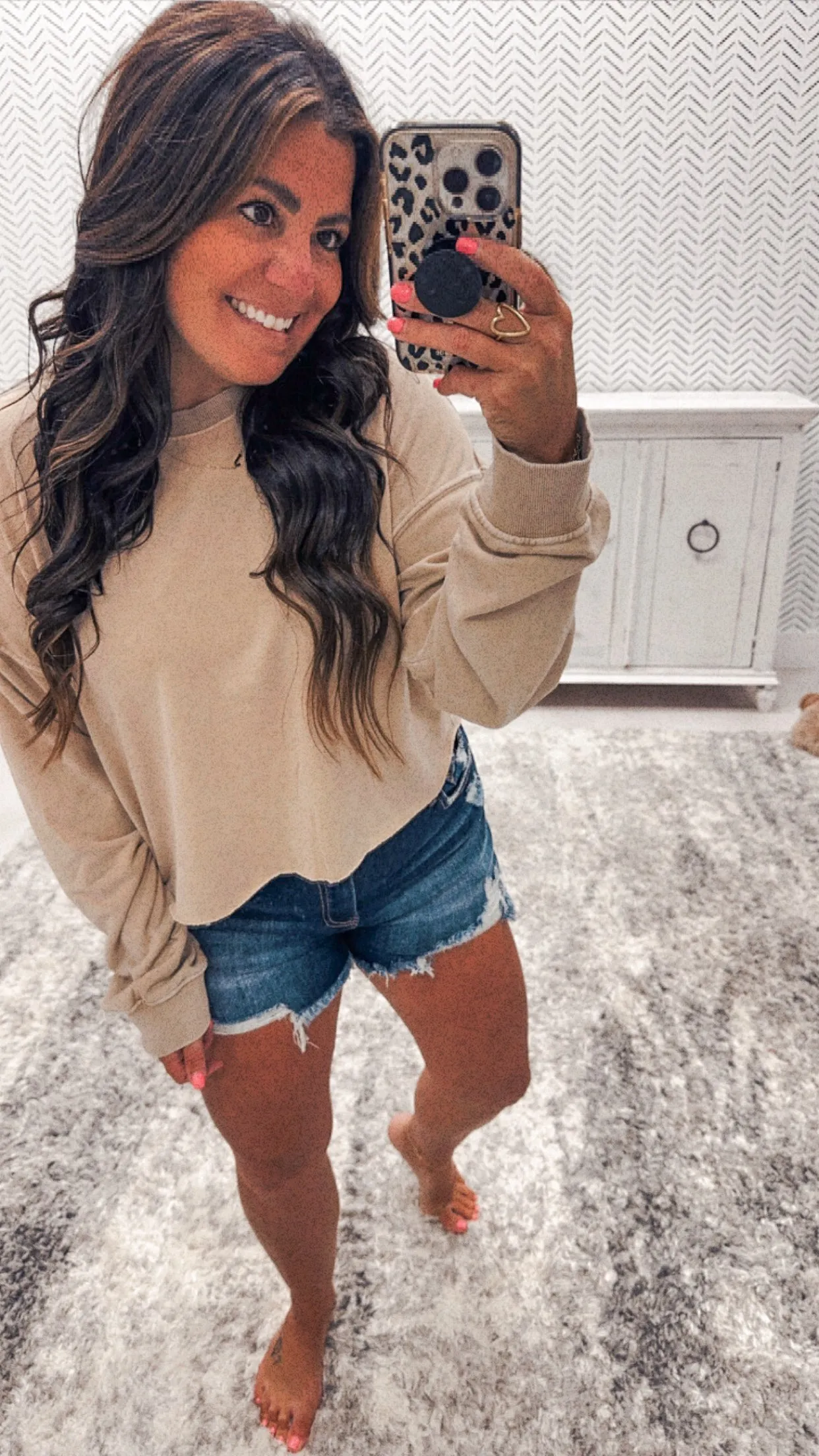 *Doorbuster* Multiple Colors - Summer Cropped Crewnecks