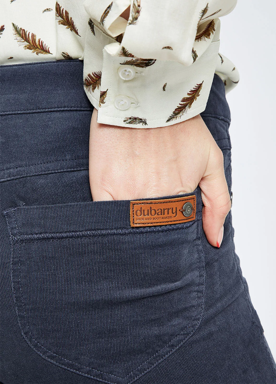 DUBARRY Honeysuckle Ladies Skinny Pincord Jeans - Indigo