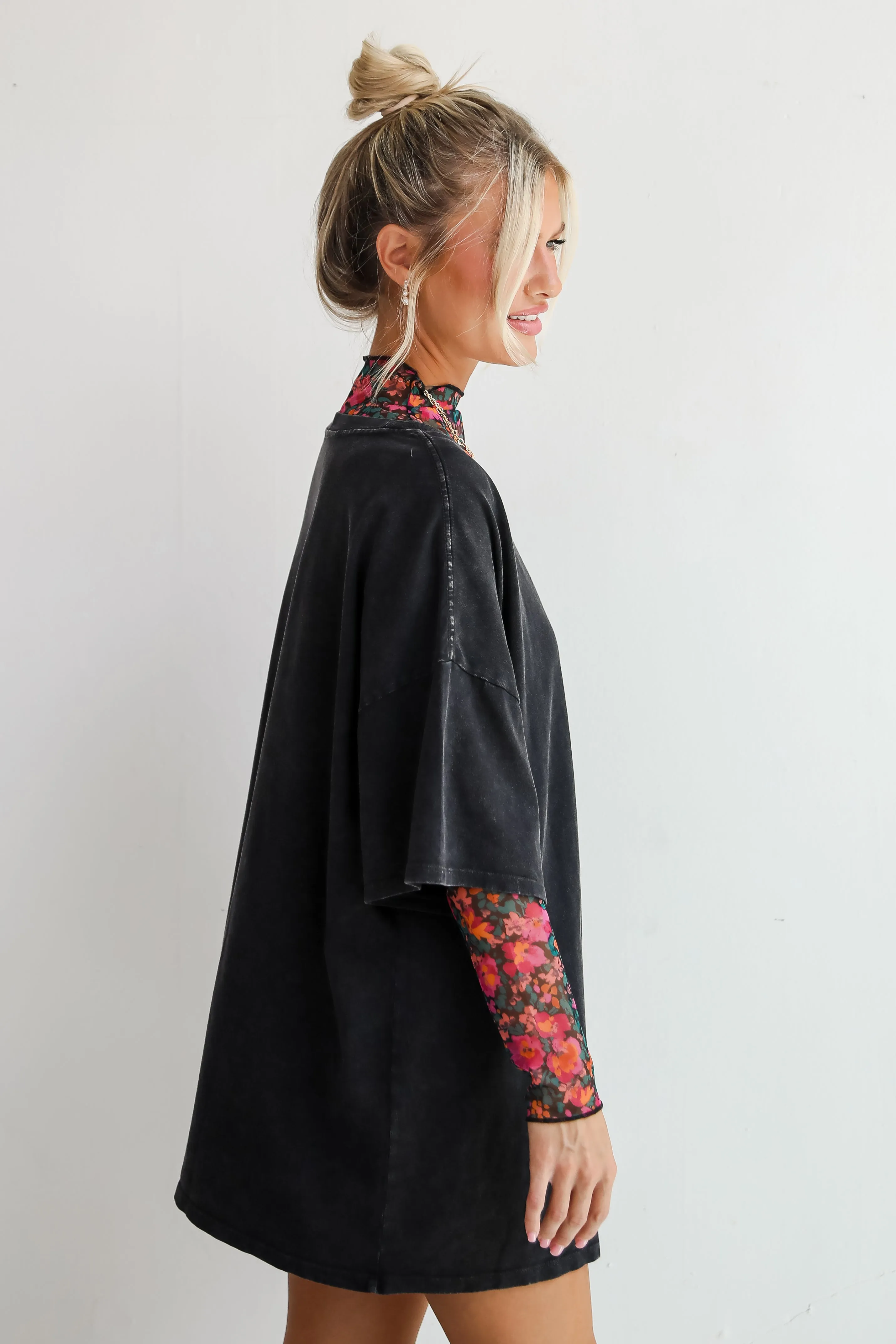 FINAL SALE - Reagan Oversized Boyfriend Tee