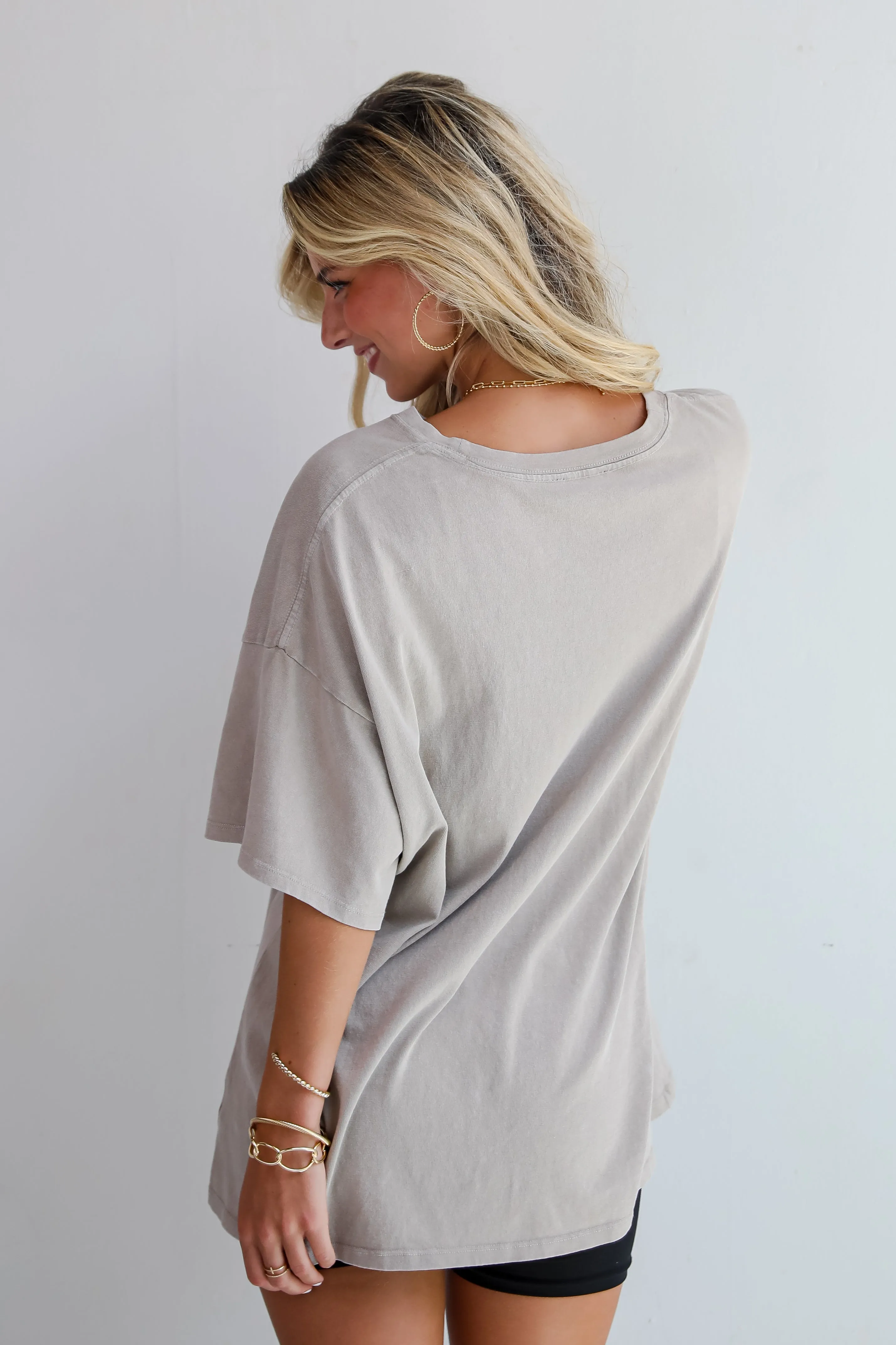 FINAL SALE - Reagan Oversized Boyfriend Tee