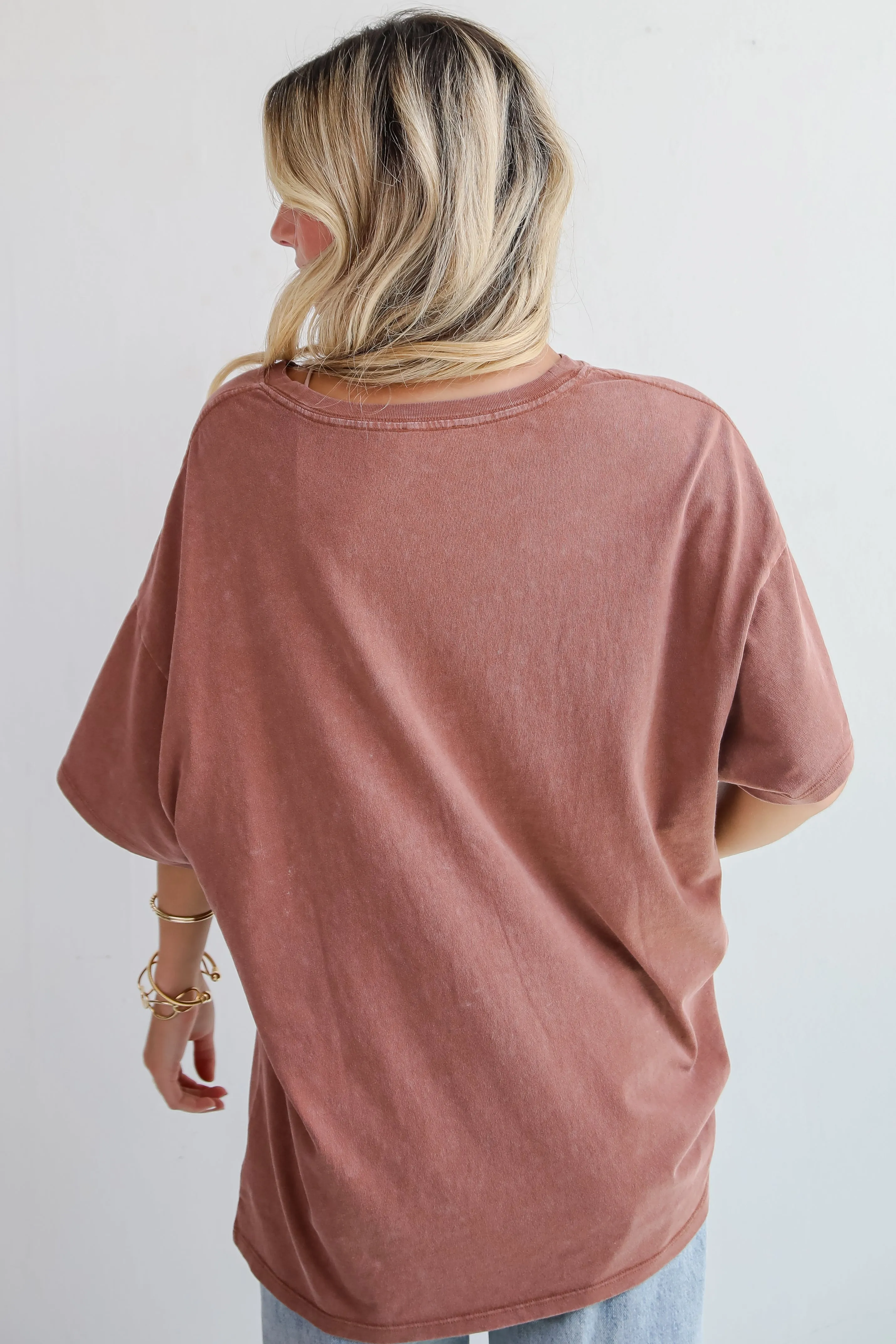 FINAL SALE - Reagan Oversized Boyfriend Tee