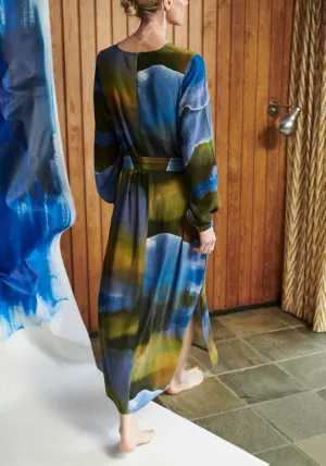 Fransa Rebekka blue dress 20612928