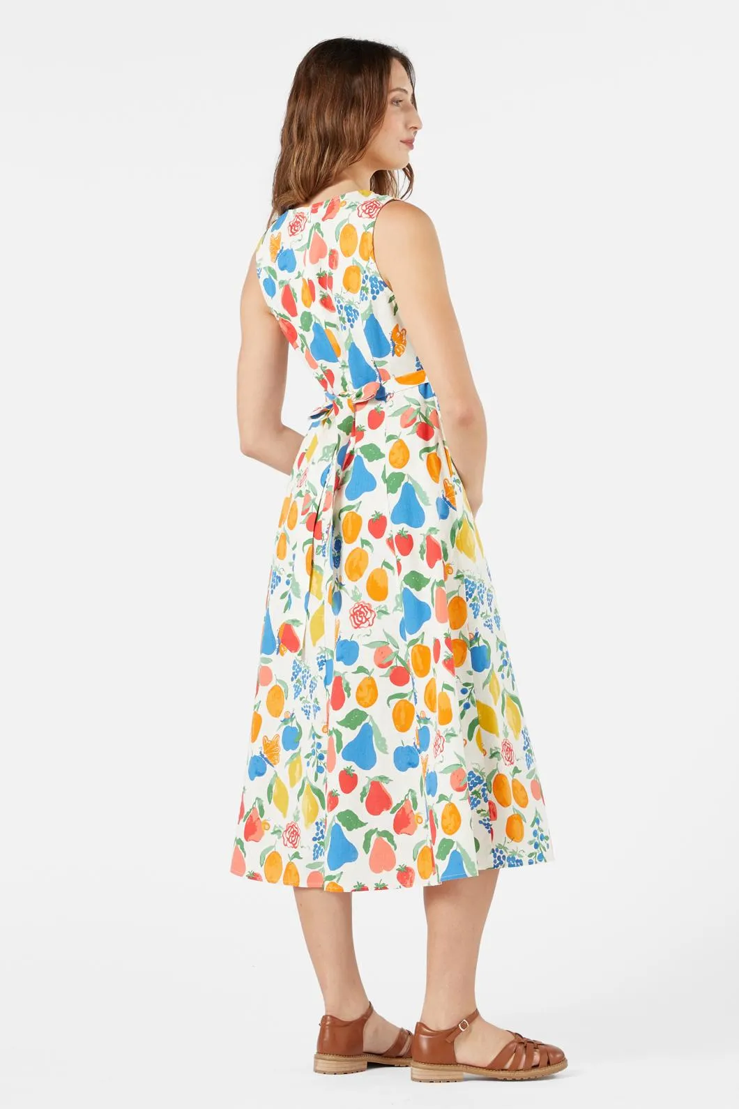 Fruit Bowl Midi Dress