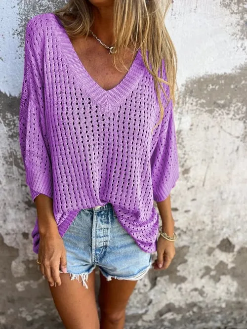 Gemma | Cozy V-neck Top