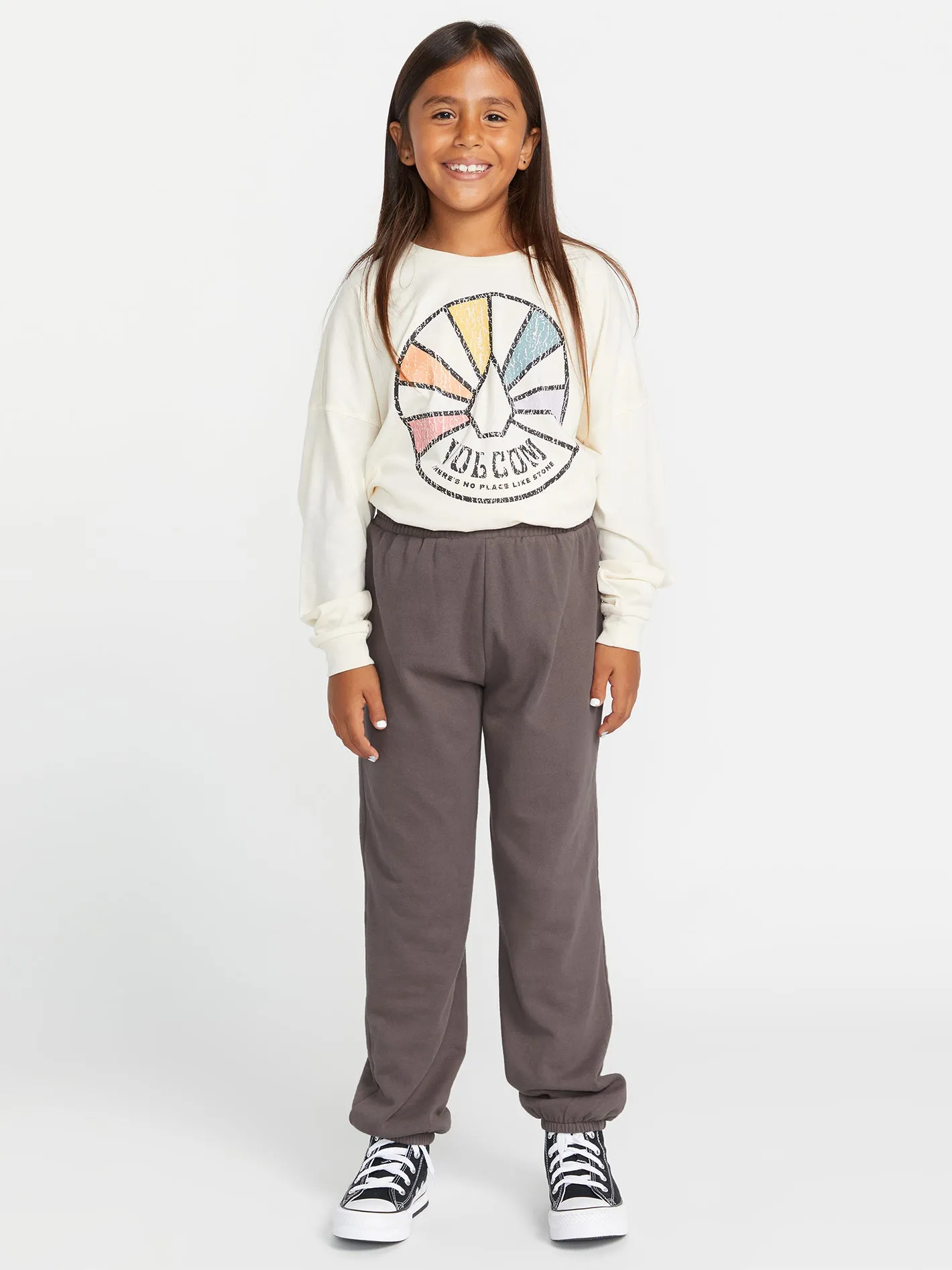 Girls Truly Stoked Pants - Slate Grey