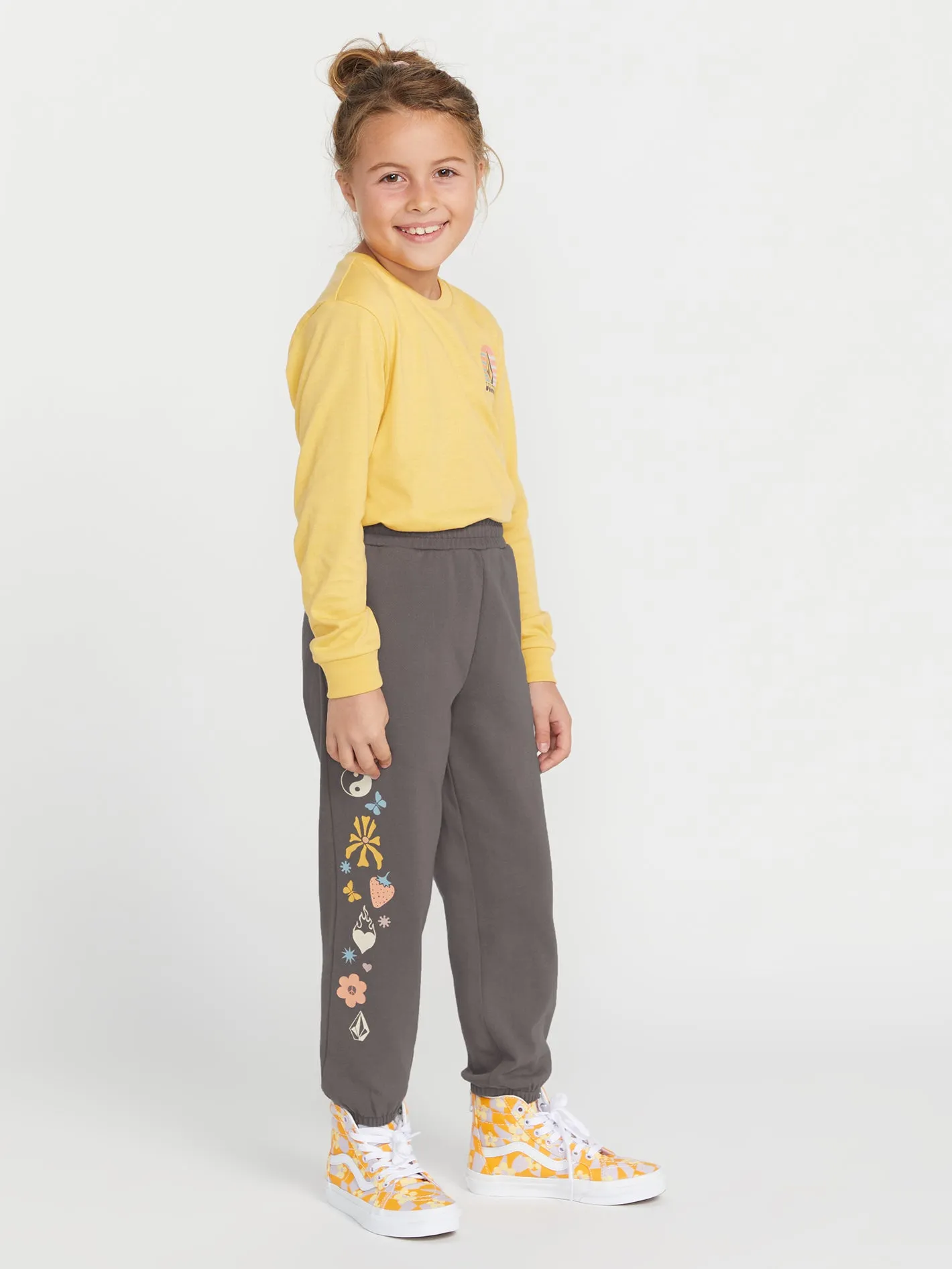 Girls Truly Stoked Pants - Slate Grey