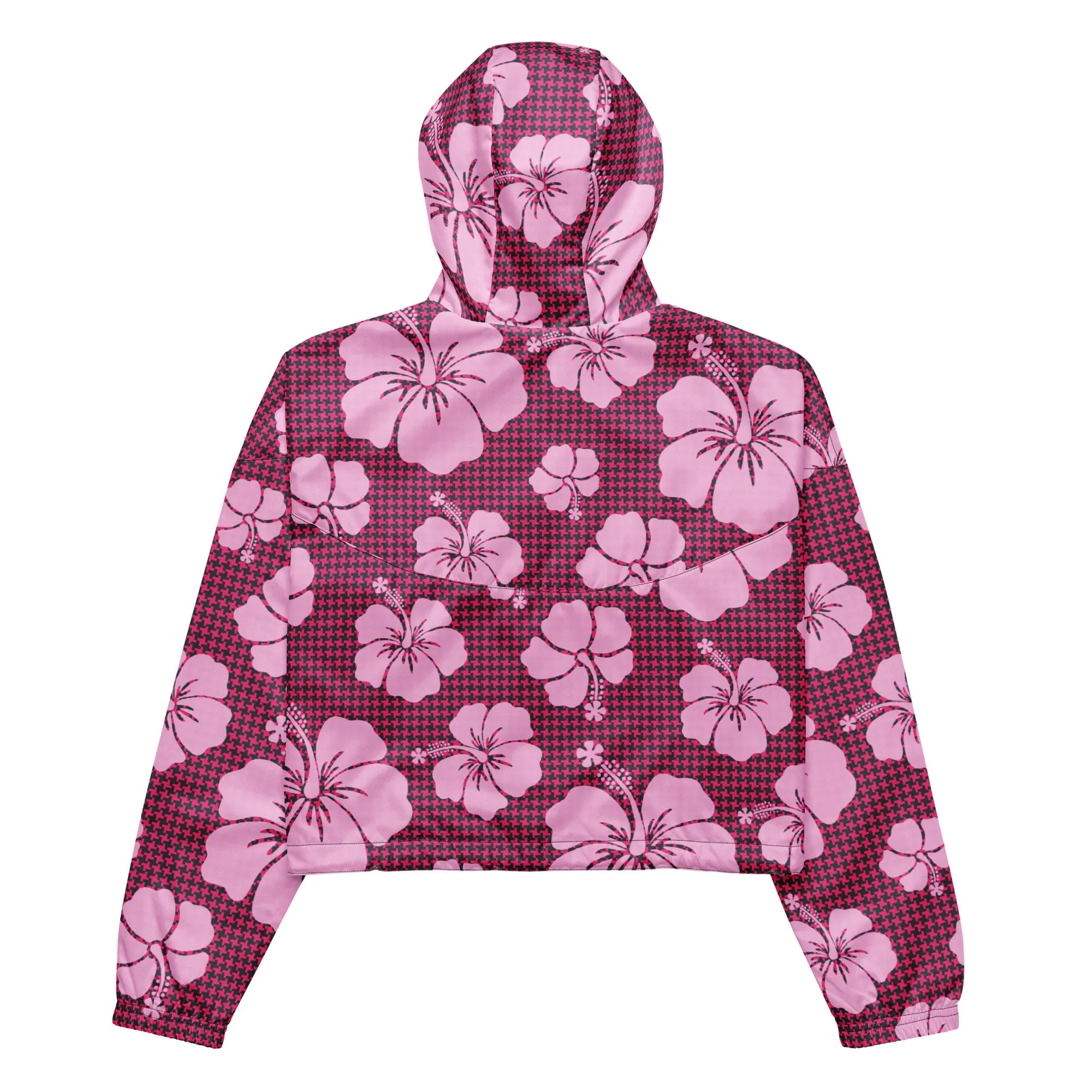 Hibiscus Women’s cropped windbreaker