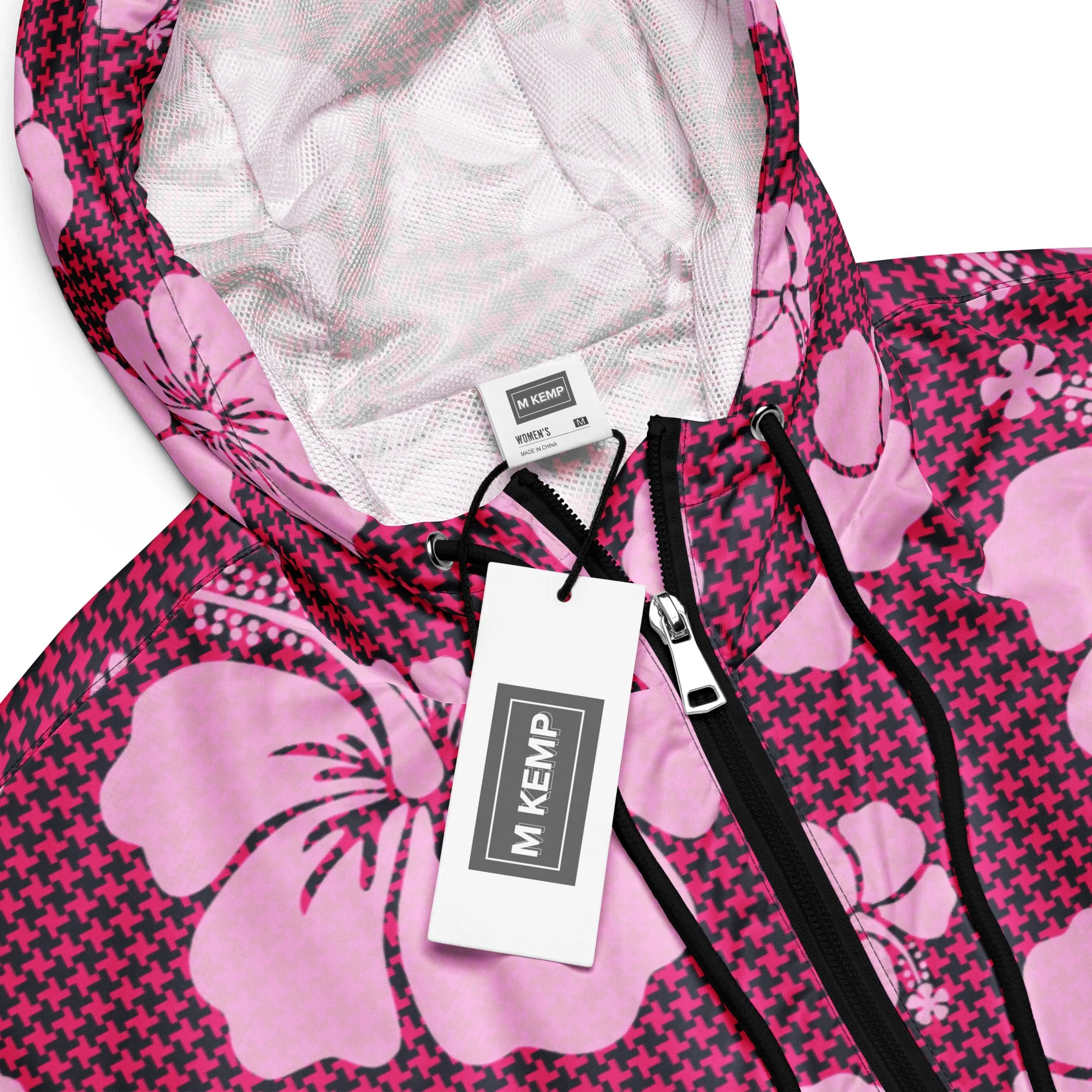 Hibiscus Women’s cropped windbreaker