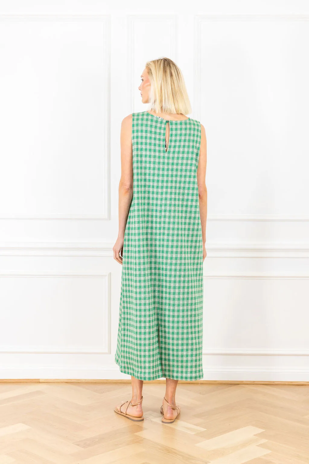 Island Knit Maxi A-line Dress