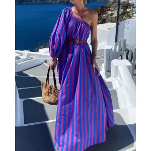 Ivyshape | Asymmetrical Maxi Dress
