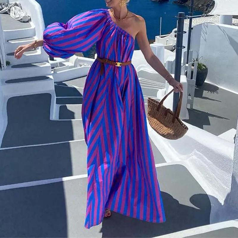 Ivyshape | Asymmetrical Maxi Dress