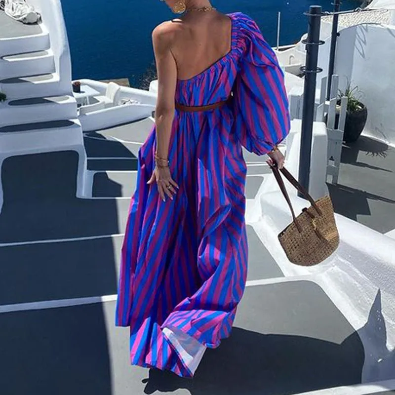 Ivyshape | Asymmetrical Maxi Dress