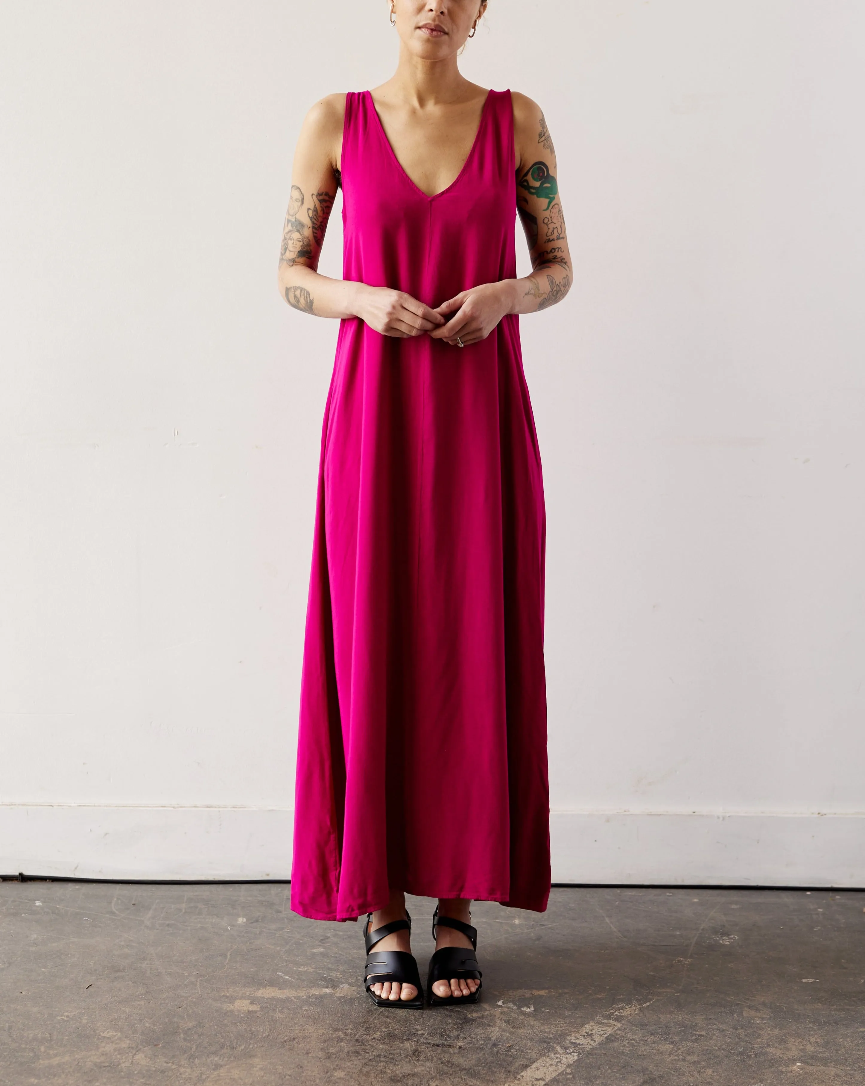 Jesse Kamm Palma Dress, Dragonfruit