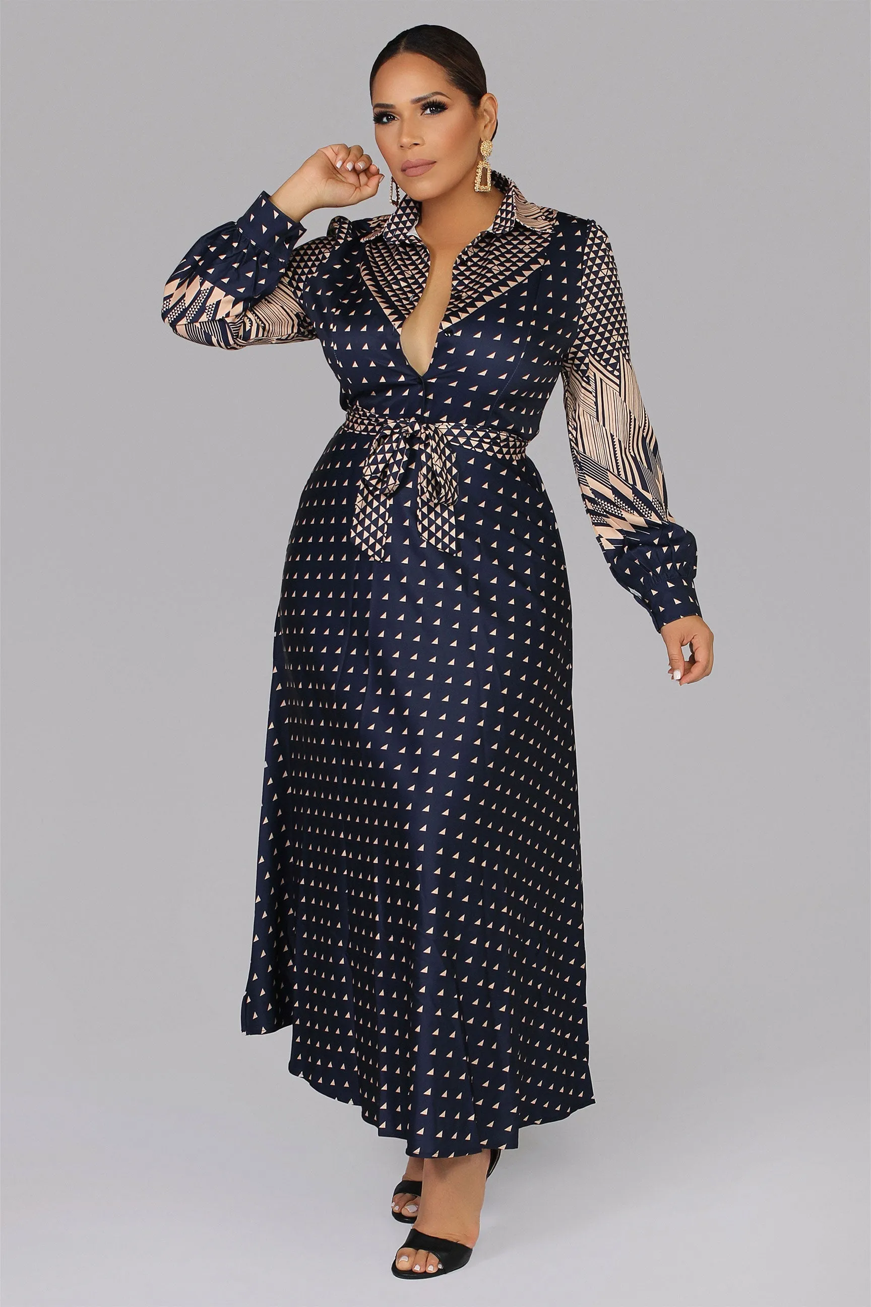 Juniper Long Sleeves Maxi Dress