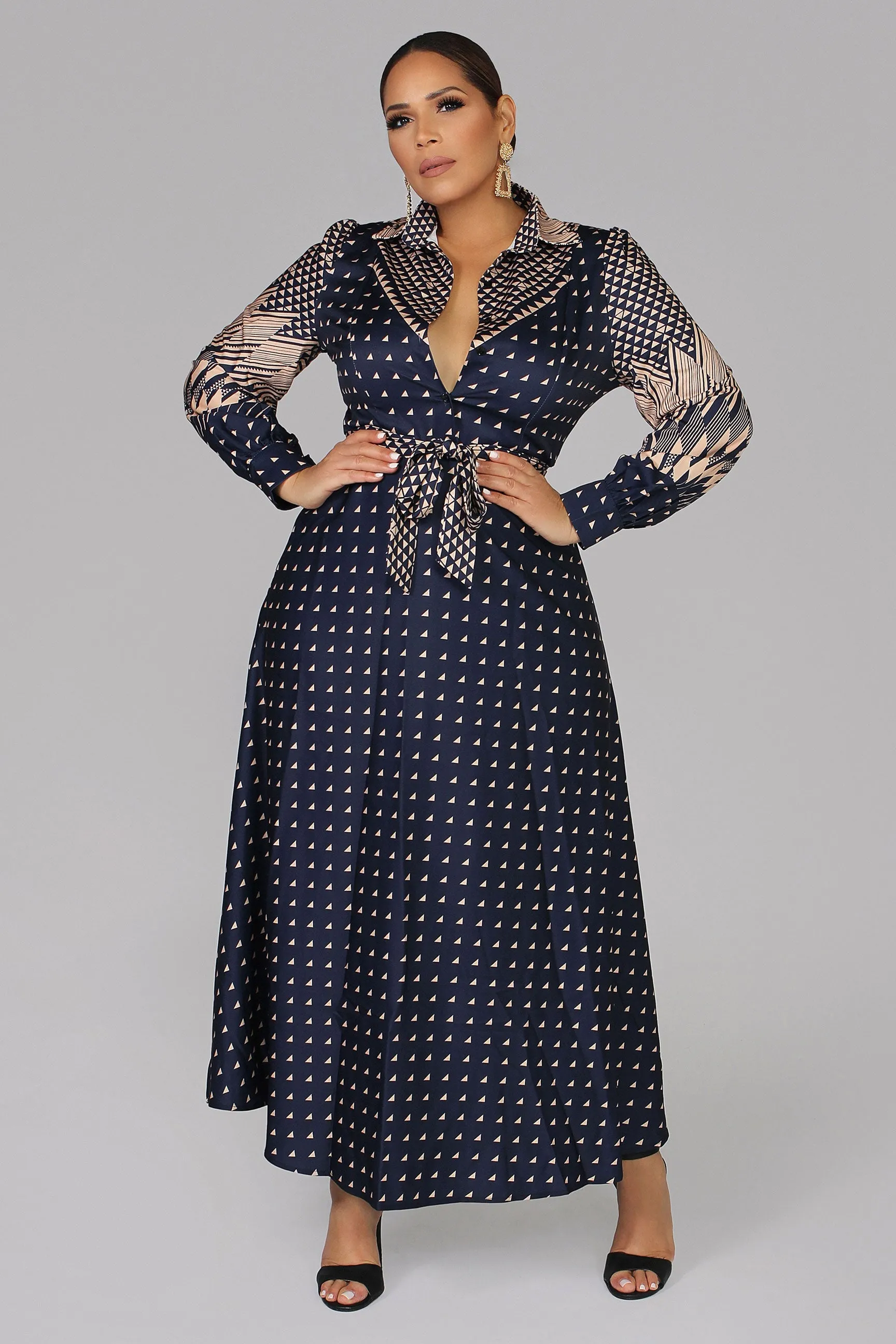 Juniper Long Sleeves Maxi Dress