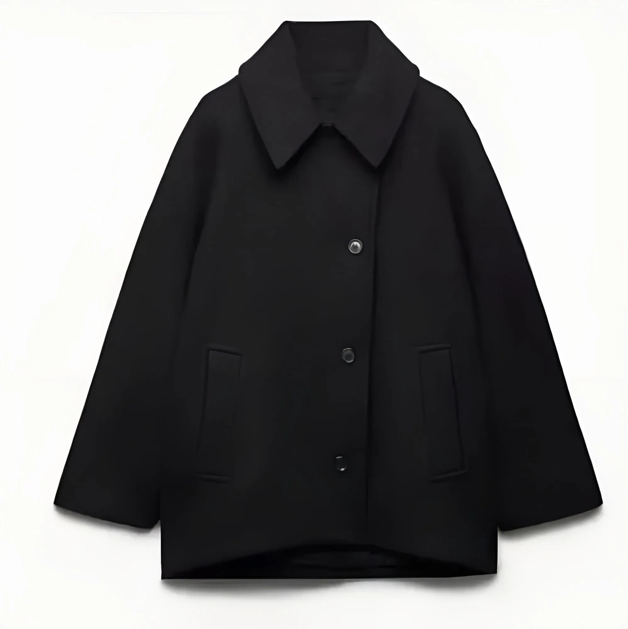 Karin Oversized Woolen Jacket
