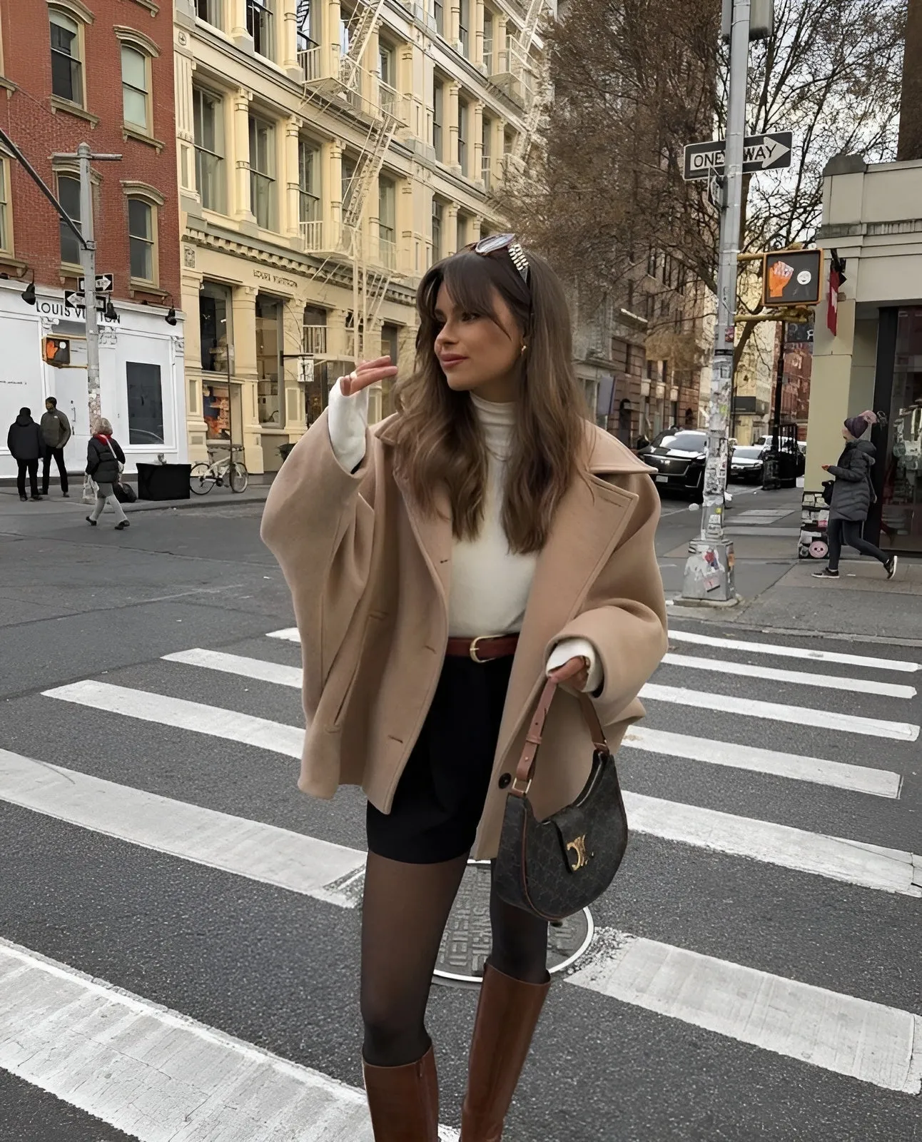 Karin Oversized Woolen Jacket