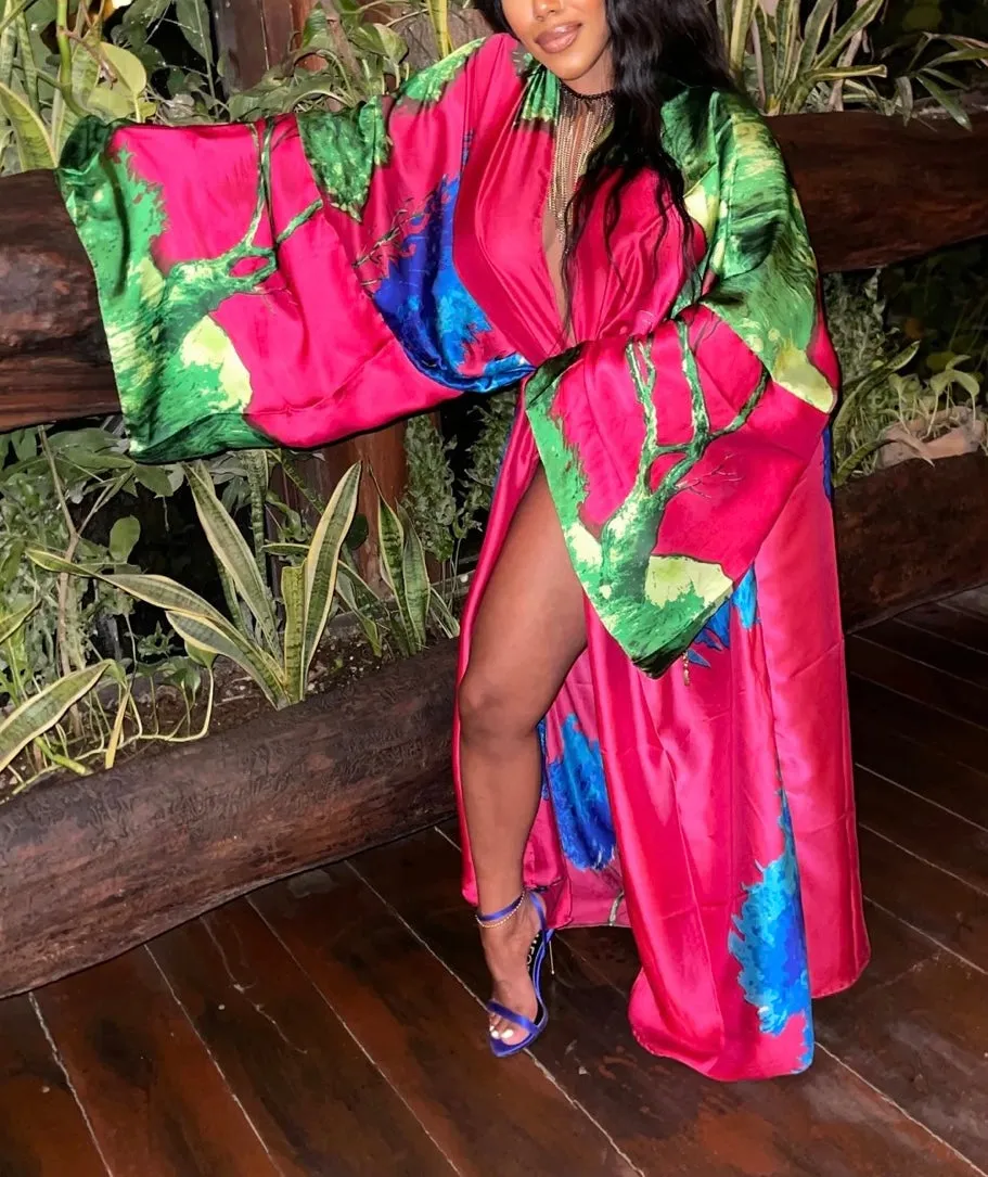 Kimono Wrap Dress