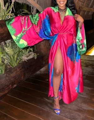 Kimono Wrap Dress