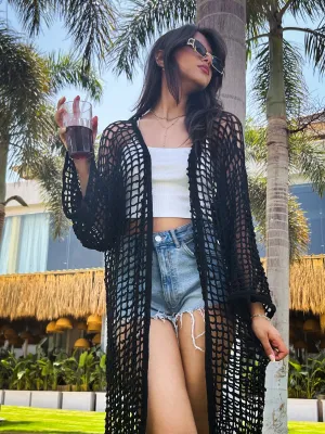 Knitted Cardigan Black