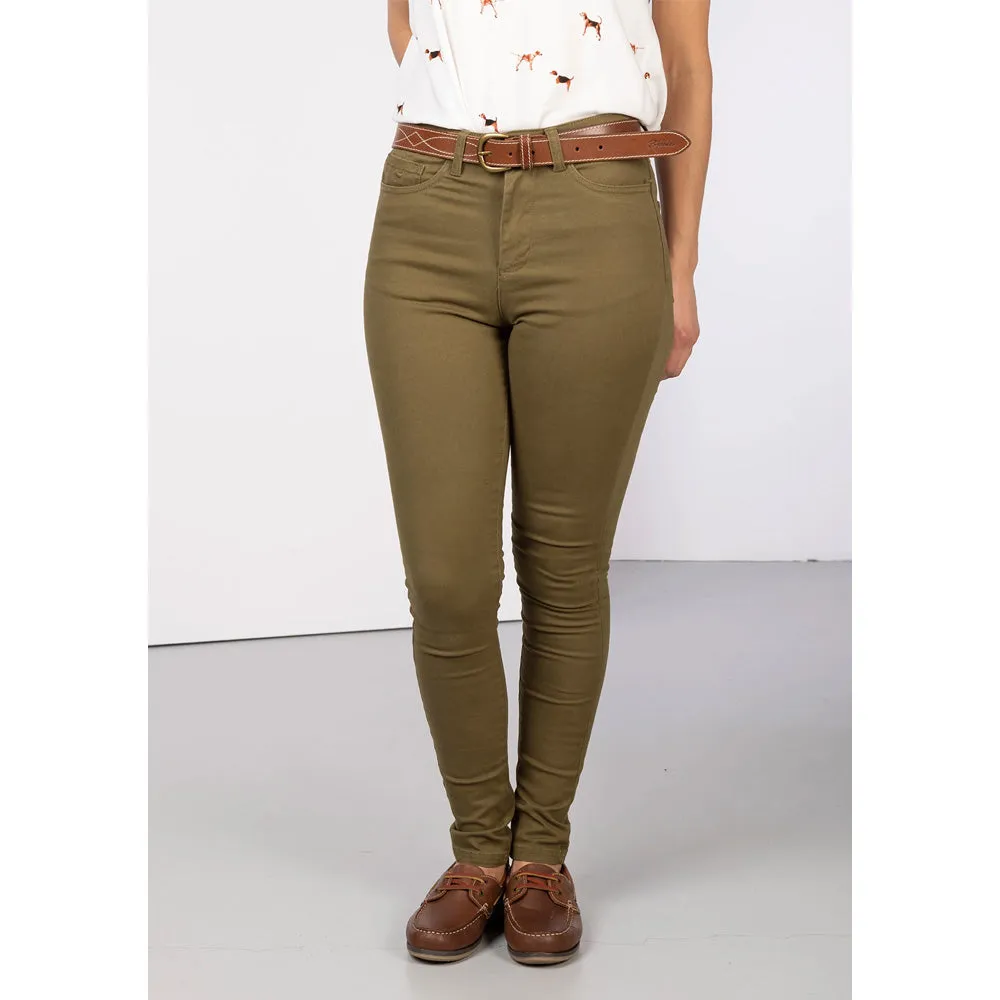 Ladies Embroidered Jeans