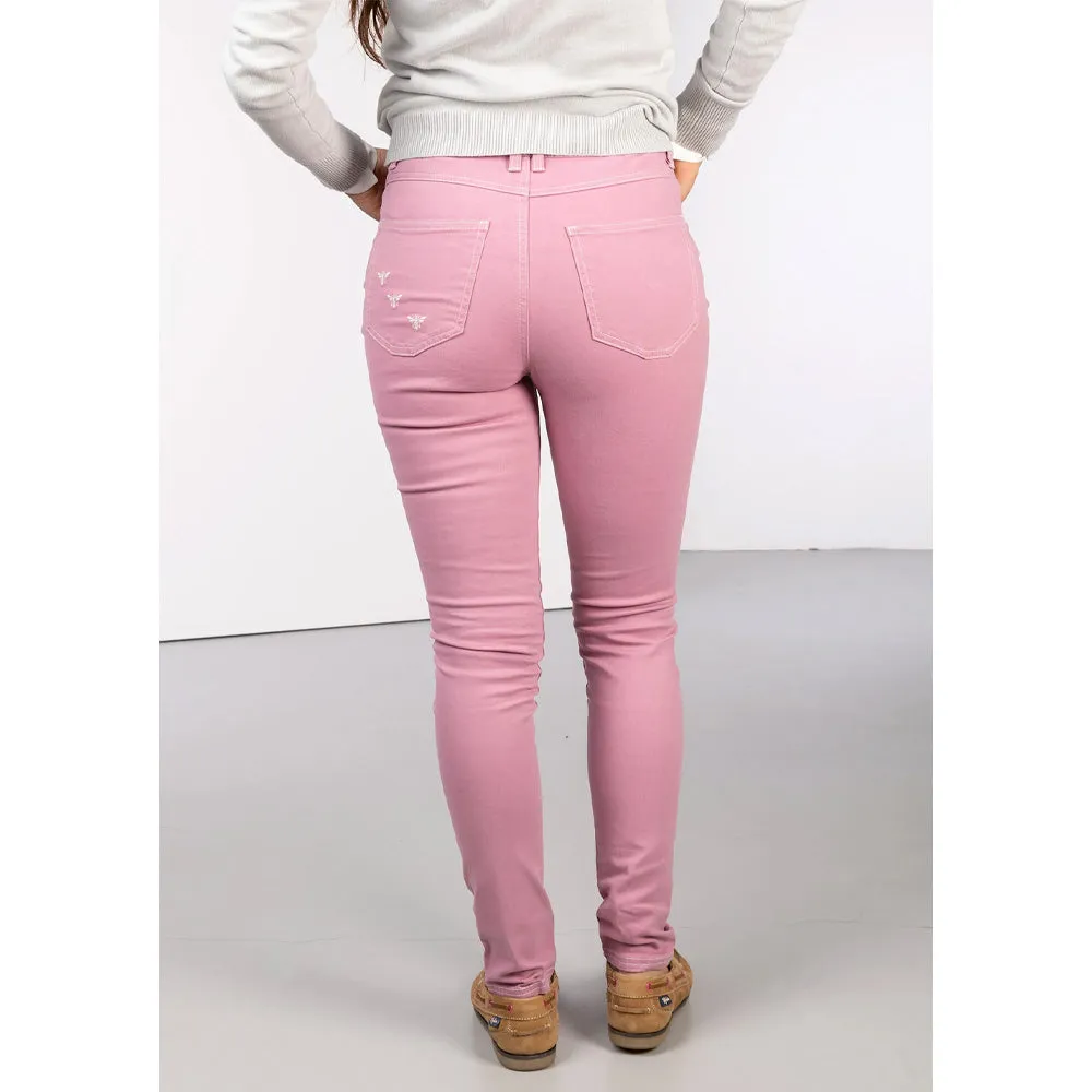 Ladies Embroidered Jeans