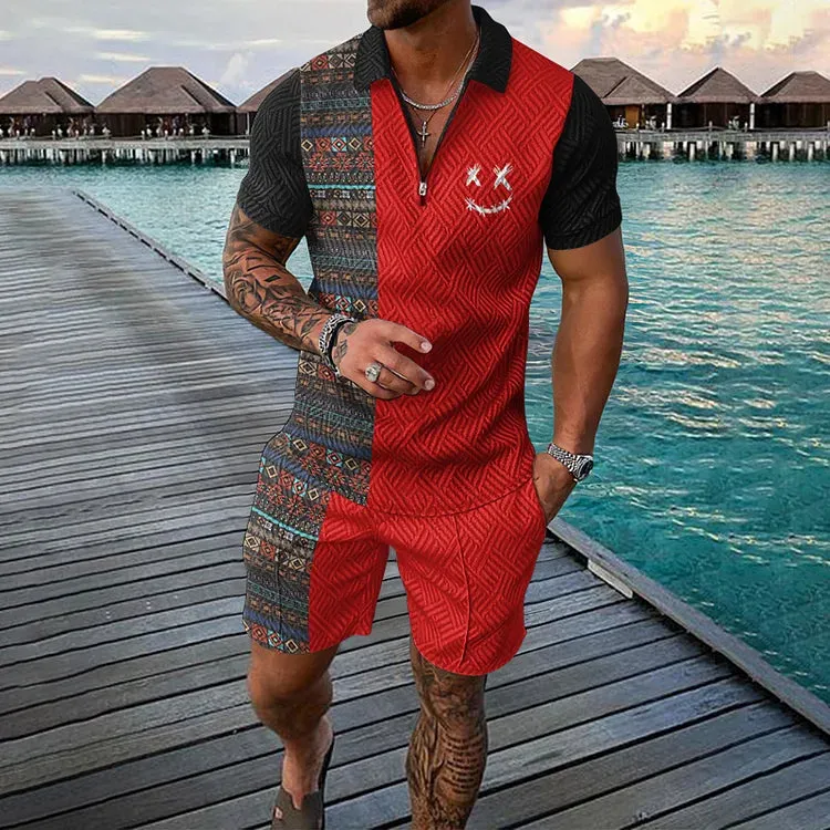 LEONARDO POLO SHIRT & SHORTS