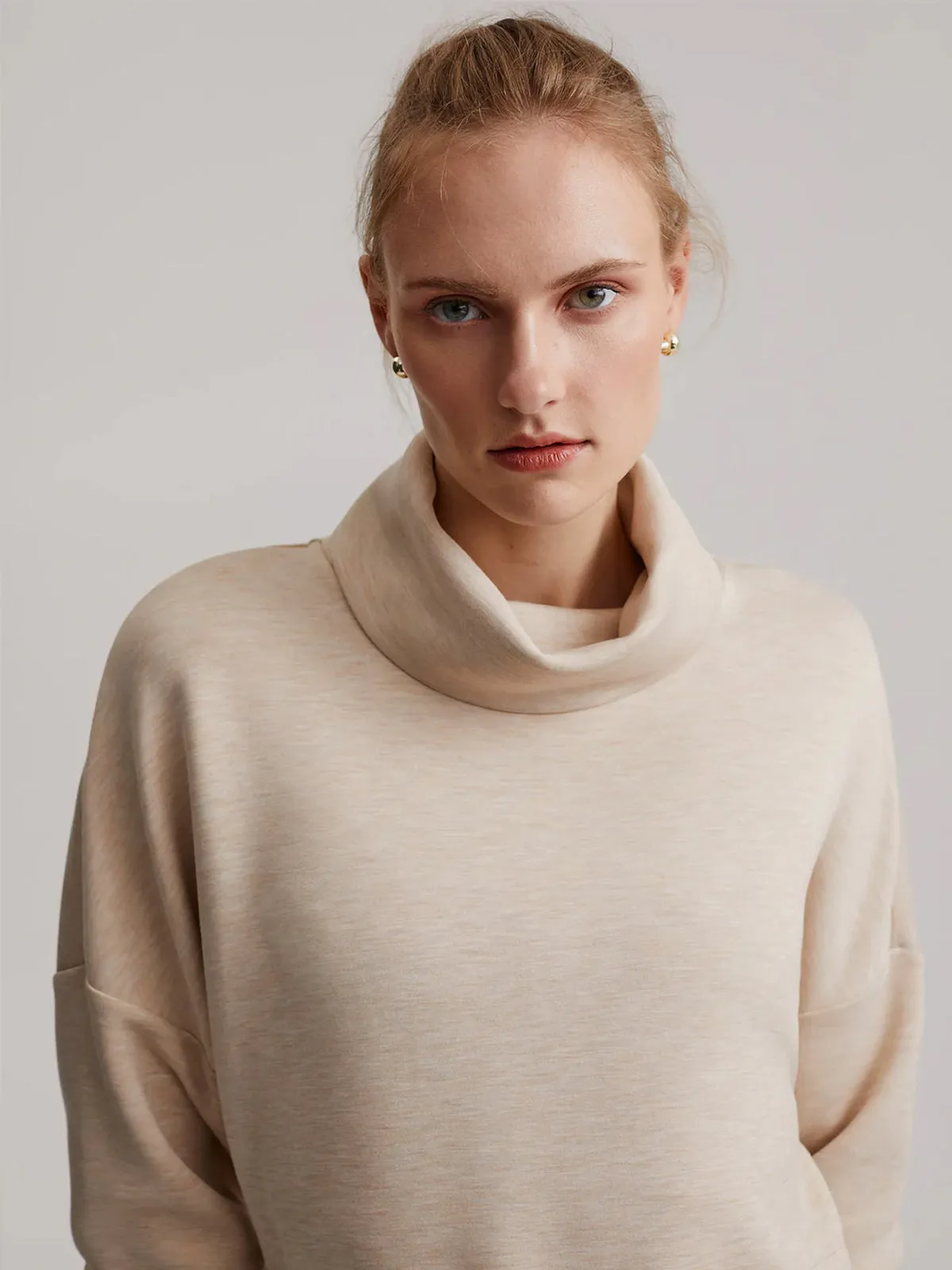 Light Sand Marl Freya Sweatshirt