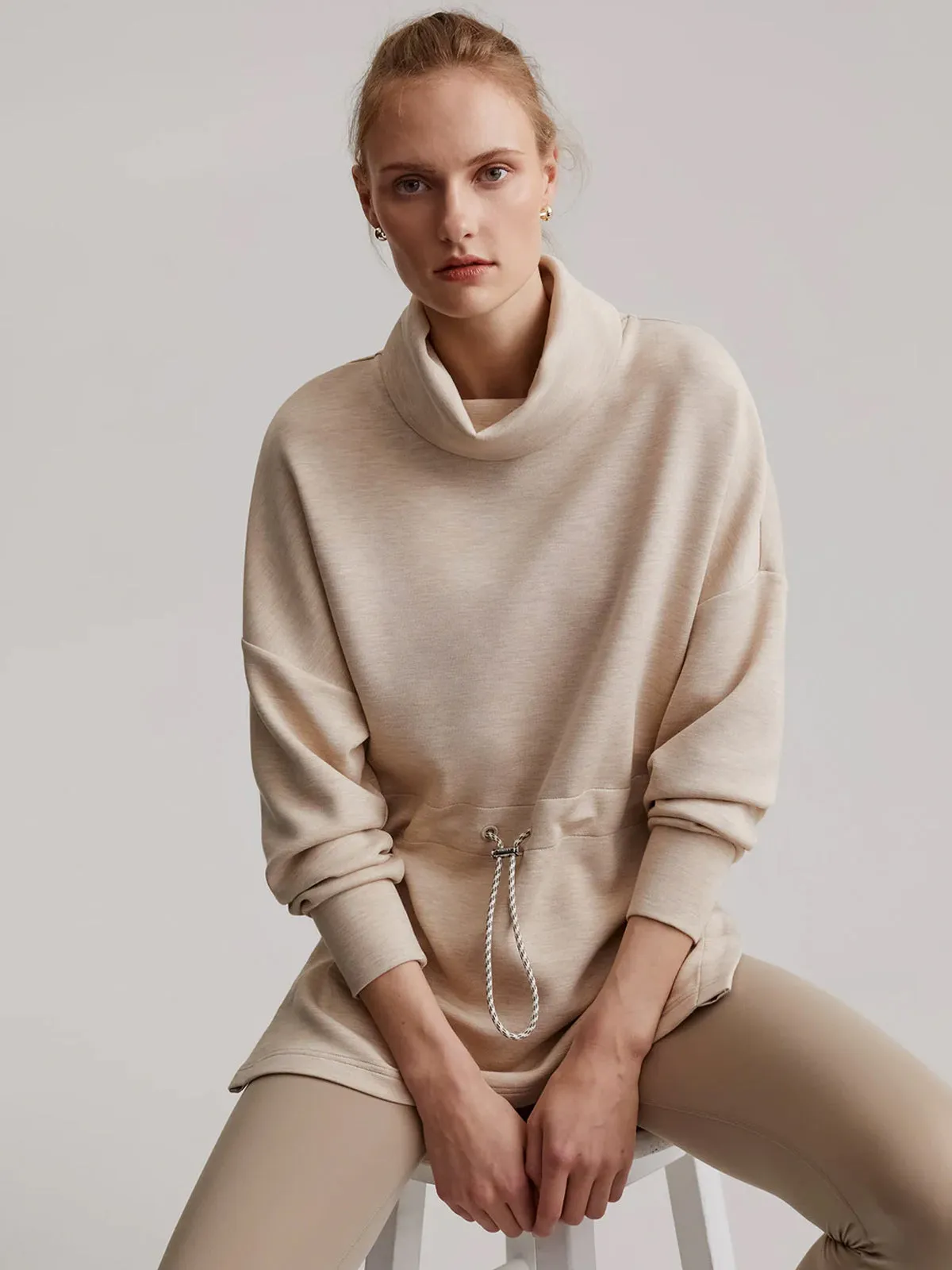 Light Sand Marl Freya Sweatshirt
