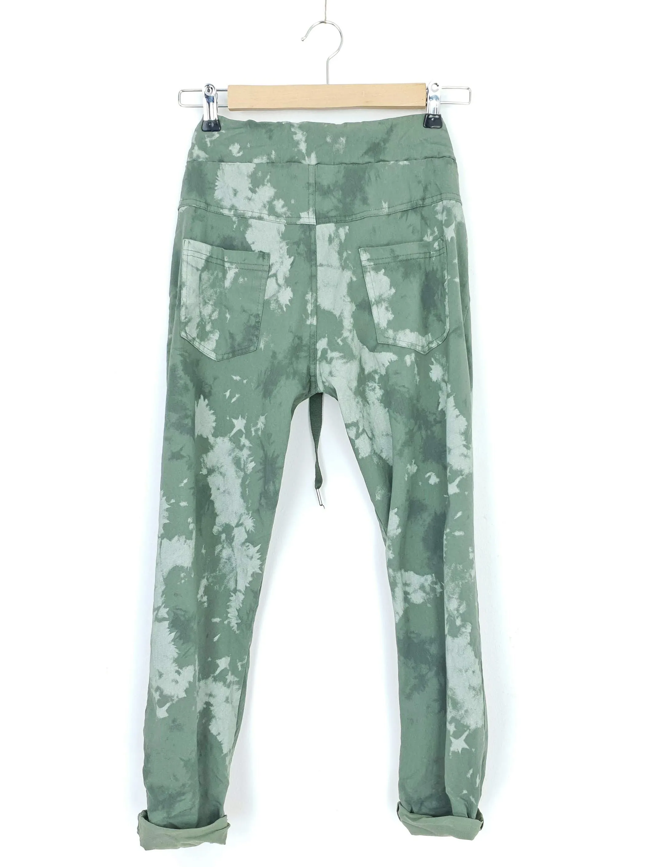 MARTA | Pull-on Joggers | Khaki