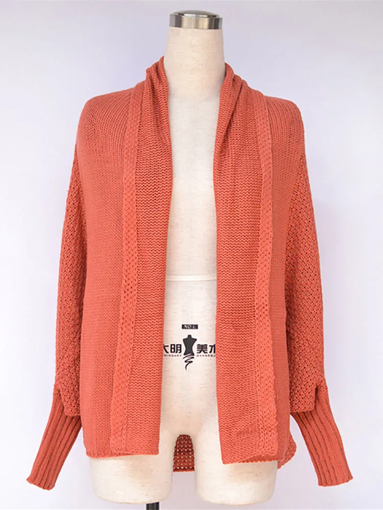 Maureen Oversized Patchwork Long Sleeve Women Sweater